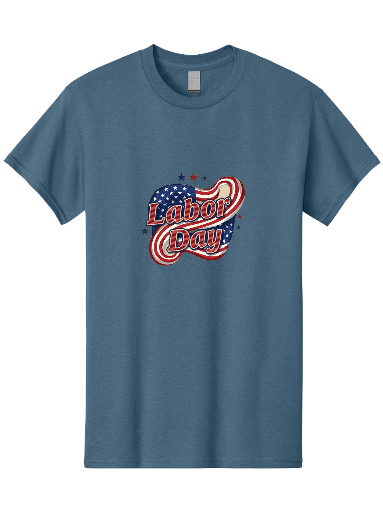 Labor-Day-4 Men'S Graphic Tee, 100% Cotton, Comfortable Casual Summer Wear, Machine Washable, Labor Day Celebration, American Flag, Red White And Blue, Patriotic Theme, Festive Design, Labor Day Sale, Stars And Stripes Bad260 4