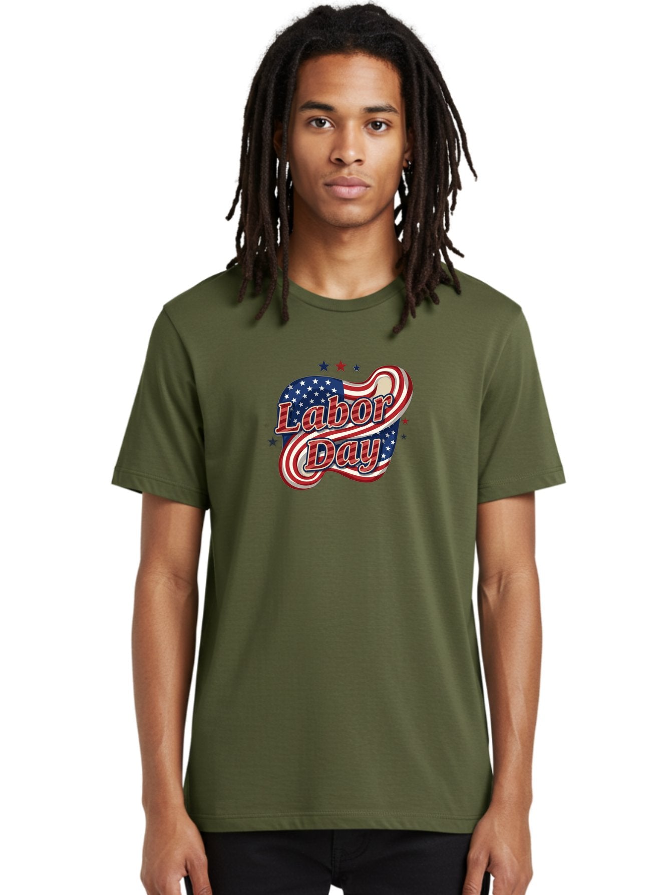 Labor-Day-4 Men'S Graphic Tee, 100% Cotton, Comfortable Casual Summer Wear, Machine Washable, Labor Day Celebration, American Flag, Red White And Blue, Patriotic Theme, Festive Design, Labor Day Sale, Stars And Stripes Bad260 26