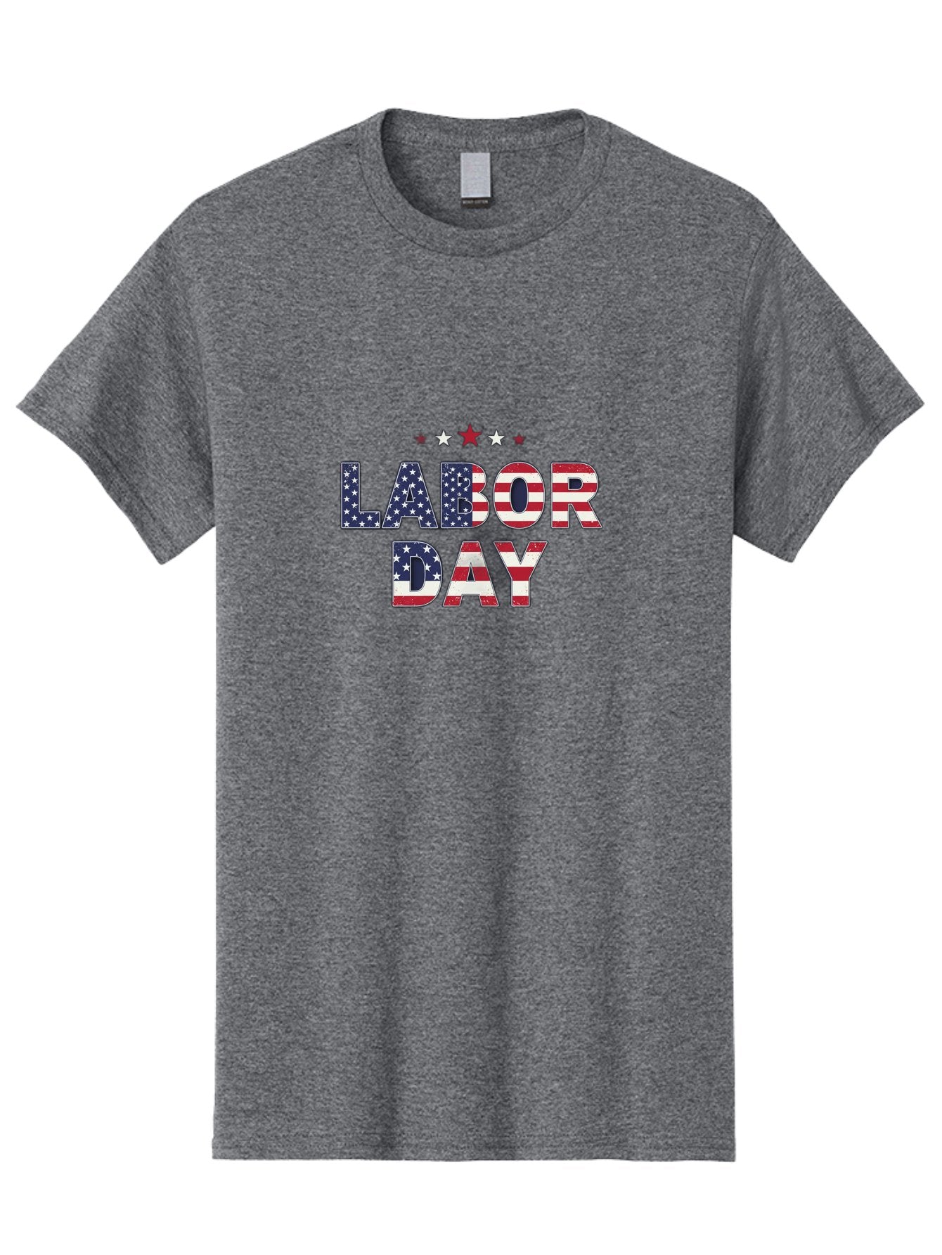 Labor-Day-6 Men'S Graphic Tee, 100% Cotton, Comfortable Casual Summer Wear, Machine Washable, Labor Day, Patriotic Text, American Flag Pattern, Red White And Blue, Stars And Stripes, Holiday Celebration, Us National Holiday Bad262 7