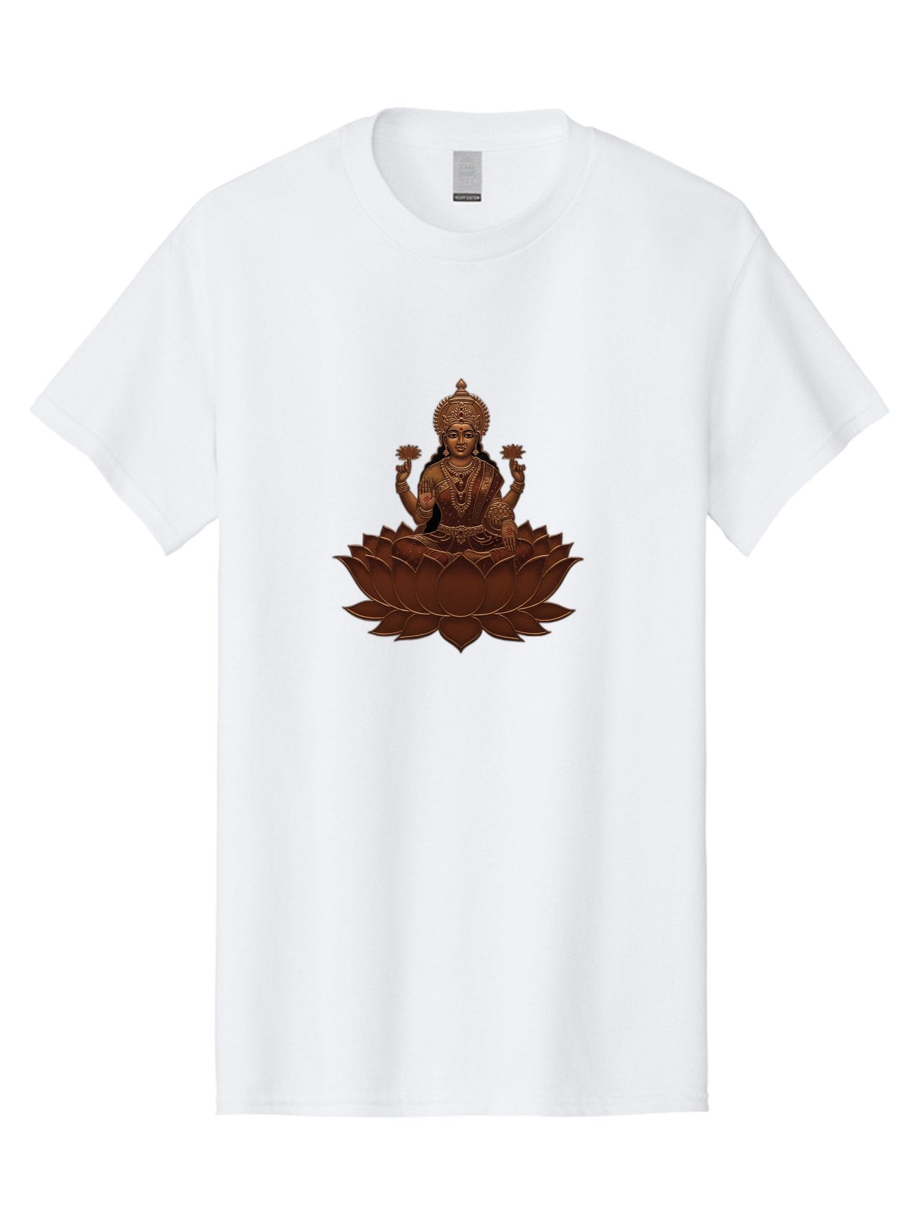 Lakshmi-1 Men'S Graphic Tee, 100% Cotton, Comfortable Casual Summer Wear, Machine Washable, Goddess Lakshmi, Lotus Flower, Spiritual Symbolism, Hindu Deity, Prosperity, Good Fortune, Spiritual Growth, Meditation, Yoga, Wellness, Inner Peace, Bad265 14