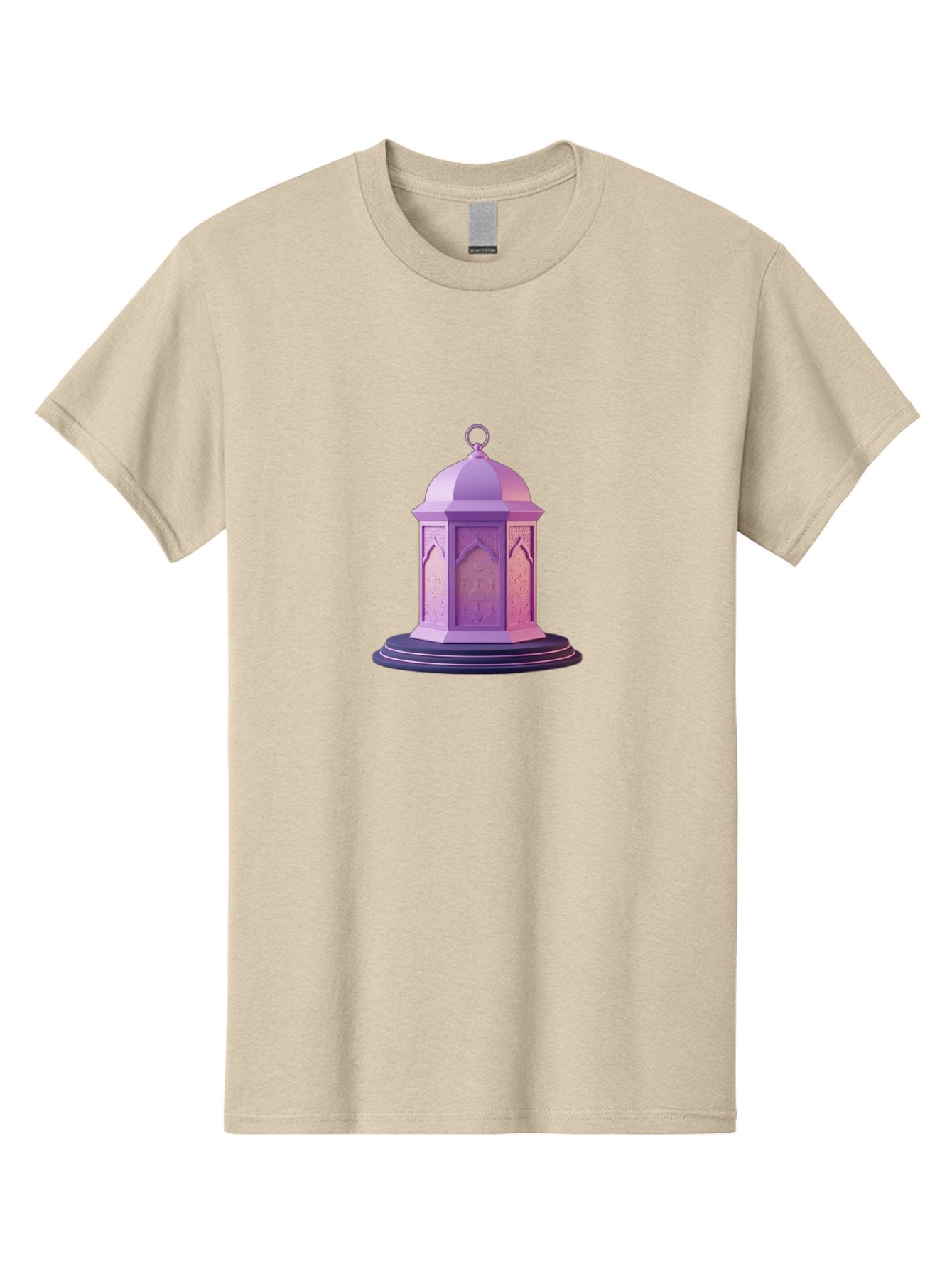 Lantern-1 Men'S Graphic Tee, 100% Cotton, Comfortable Casual Summer Wear, Machine Washable, Islamic Lantern, Lantern Design, Mosque Decoration, Islamic Architecture, Arabic Pattern, Dome Shape, Lantern Art, Cultural Symbol, Religious Icon, Bad272 7