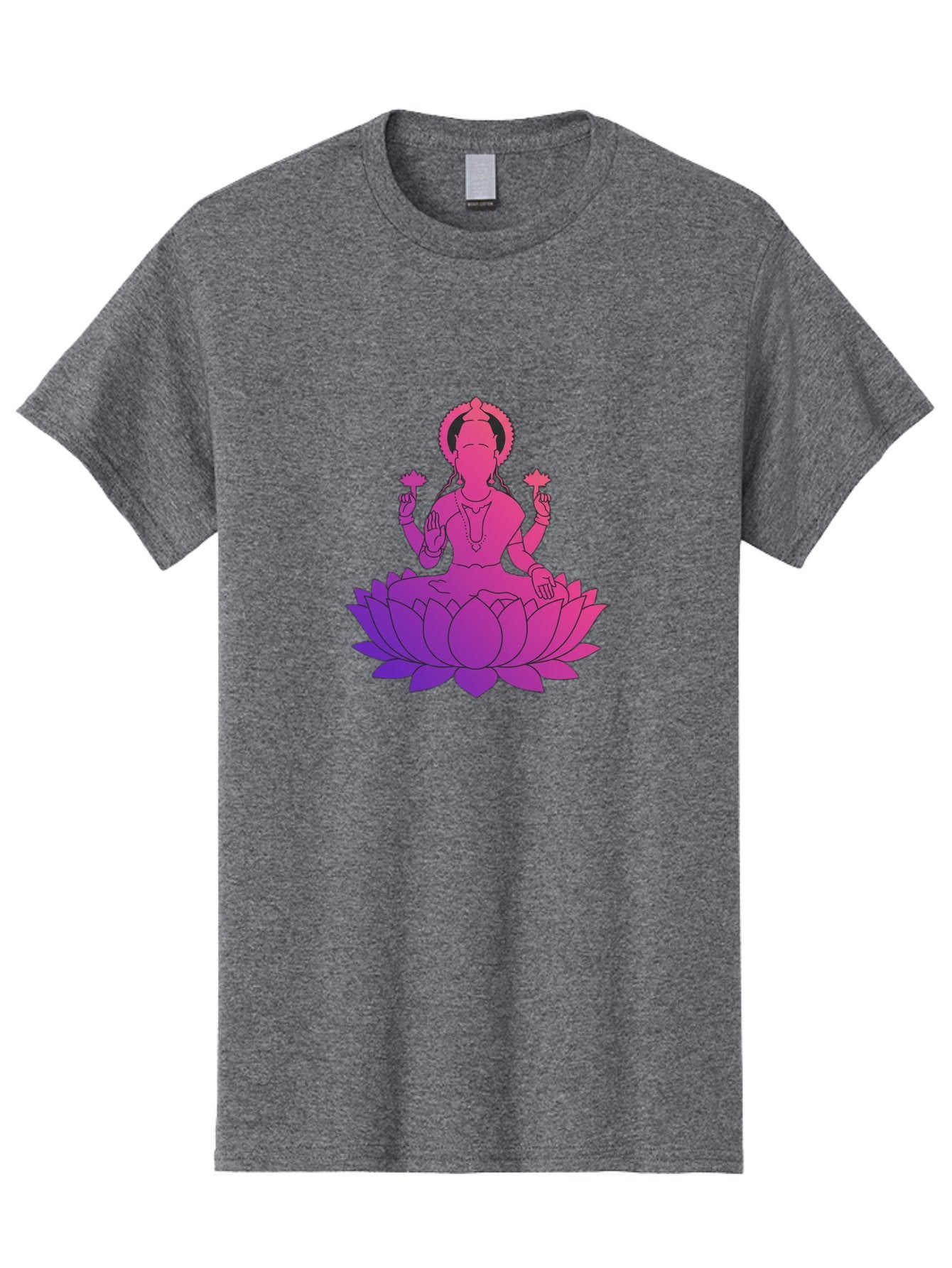 Lotus-Goddess Men'S Graphic Tee, 100% Cotton, Comfortable Casual Summer Wear, Machine Washable, Lotus Flower, Goddess, Meditation, Spirituality, Peace, Serenity, Yoga, Zen, Mindfulness, Sacred Geometry, Lotus Position, Spiritual Awakening Bad282 11