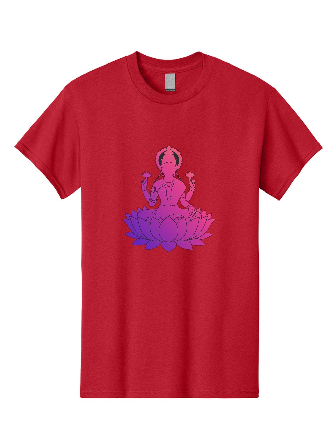 Lotus-Goddess Men'S Graphic Tee, 100% Cotton, Comfortable Casual Summer Wear, Machine Washable, Lotus Flower, Goddess, Meditation, Spirituality, Peace, Serenity, Yoga, Zen, Mindfulness, Sacred Geometry, Lotus Position, Spiritual Awakening Bad282 7