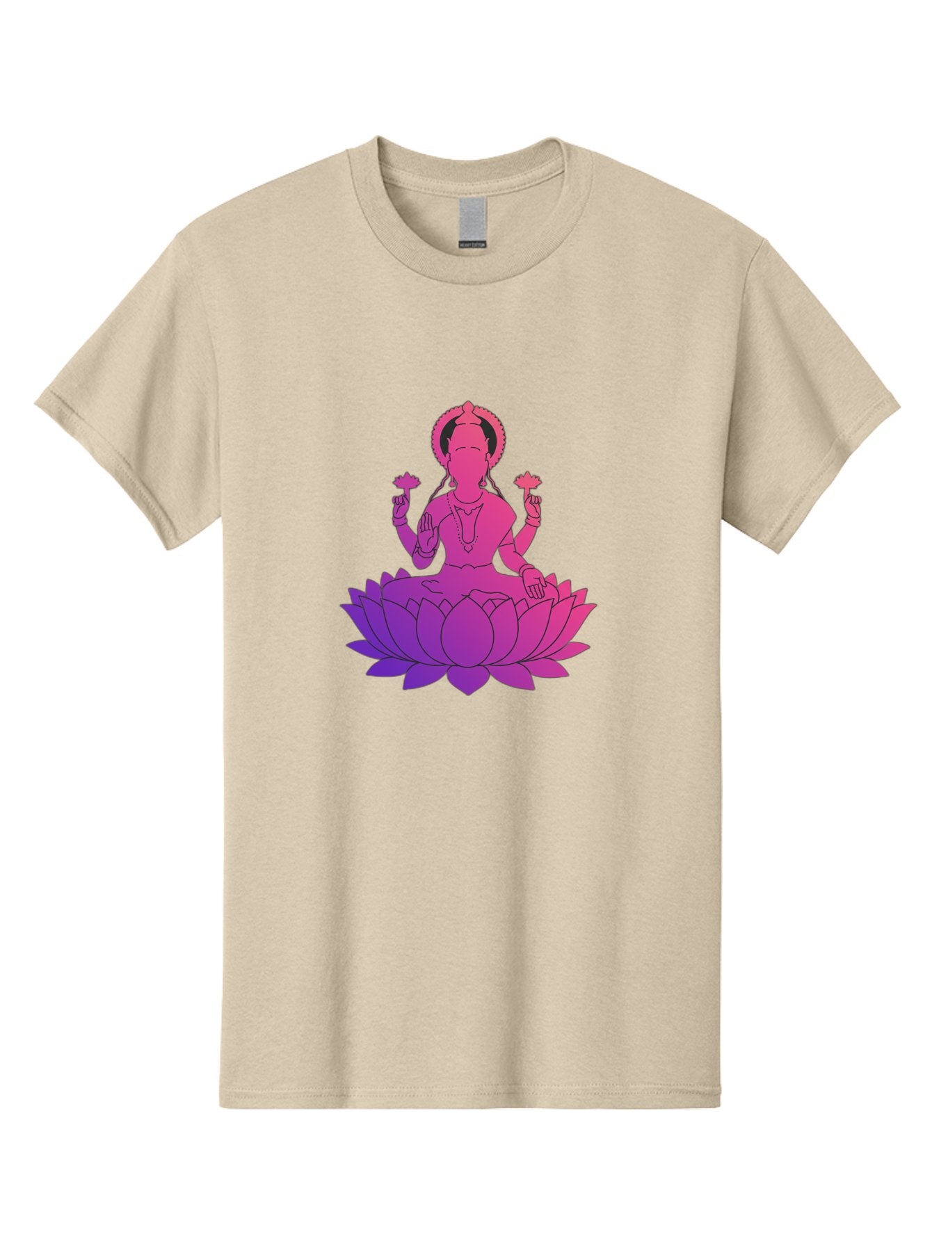 Lotus-Goddess Men'S Graphic Tee, 100% Cotton, Comfortable Casual Summer Wear, Machine Washable, Lotus Flower, Goddess, Meditation, Spirituality, Peace, Serenity, Yoga, Zen, Mindfulness, Sacred Geometry, Lotus Position, Spiritual Awakening Bad282 9