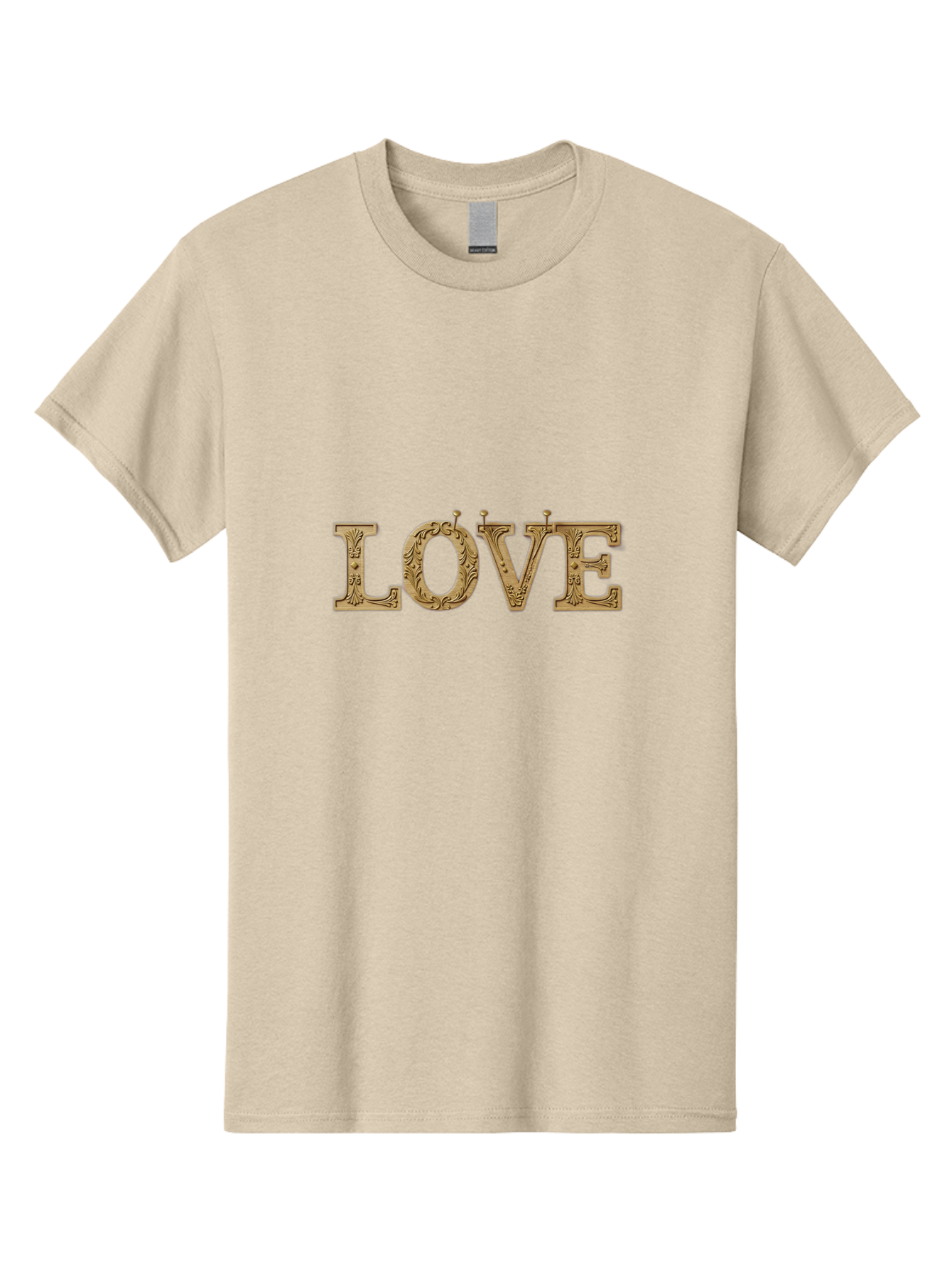 Love Men'S Graphic Tee, 100% Cotton, Comfortable Casual Summer Wear, Machine Washable, Typographic Love, Wooden Letters, Floral Patterns, Decorative Font, Vintage Love, Ornate Design, Romantic Typography, Love Lettering, Decorative Text Bad283 11