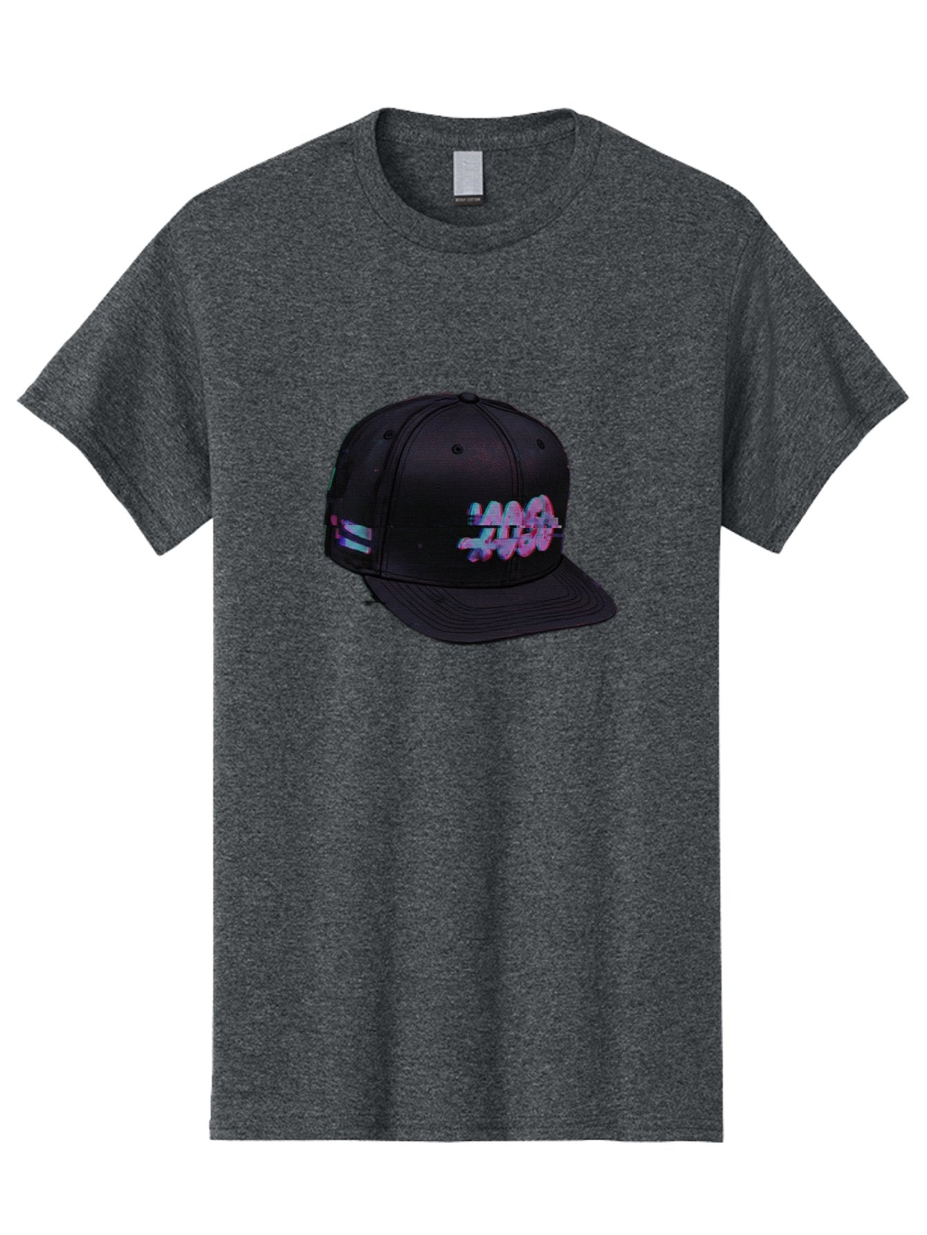 Mad-Club Men'S Graphic Tee, 100% Cotton, Comfortable Casual Summer Wear, Machine Washable, Nasa Baseball Cap, Black Hat, Space Agency Logo, Pastel Colors, Futuristic Design, Streetwear Fashion, Casual Style, Trendy Accessory Bad288 14
