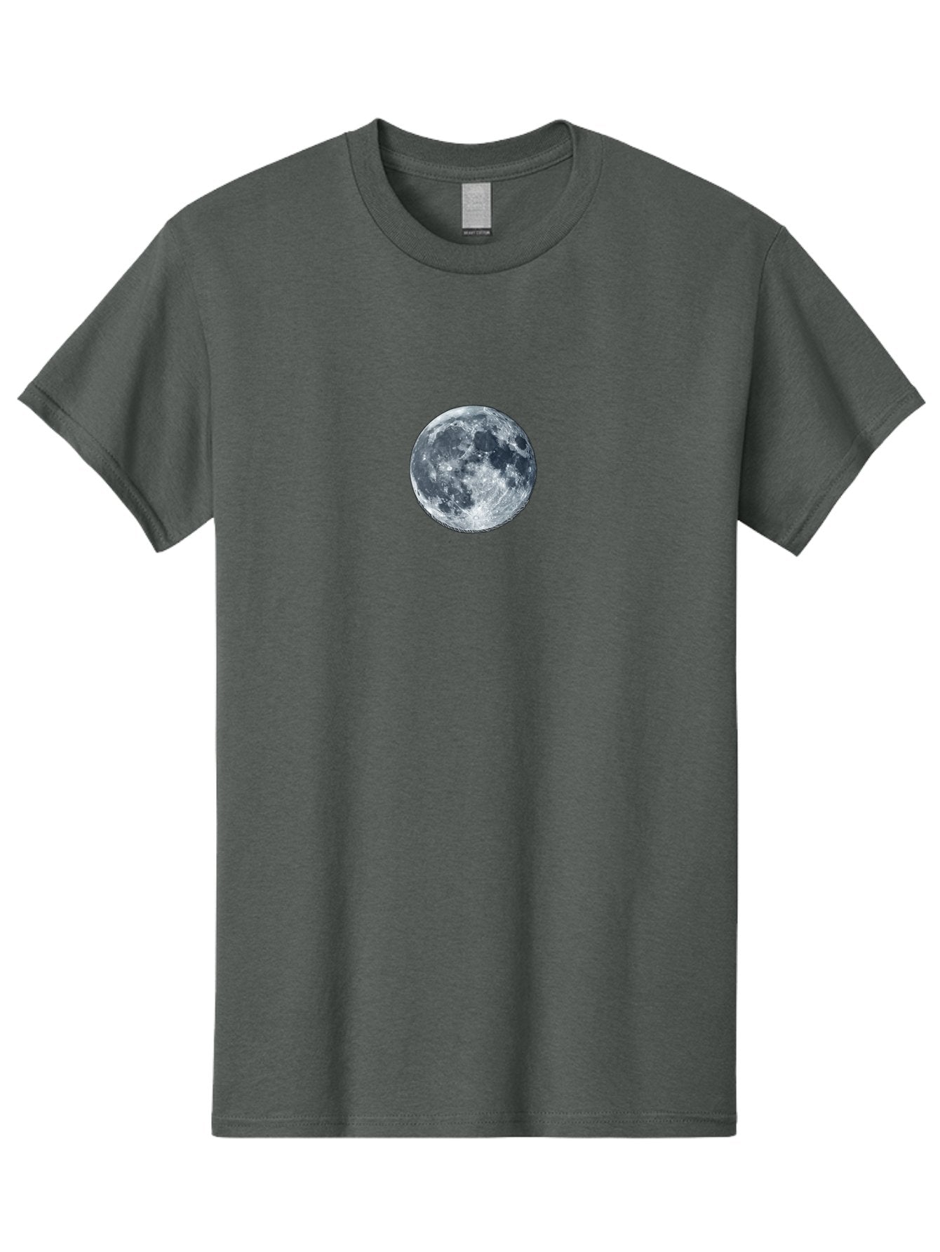 Moon Men'S Graphic Tee, 100% Cotton, Comfortable Casual Summer Wear, Machine Washable, Full Moon, Lunar Surface, Craters, Space, Astronomy, Night Sky, Celestial Body, Moonlight, Lunar Phases Bad337 14