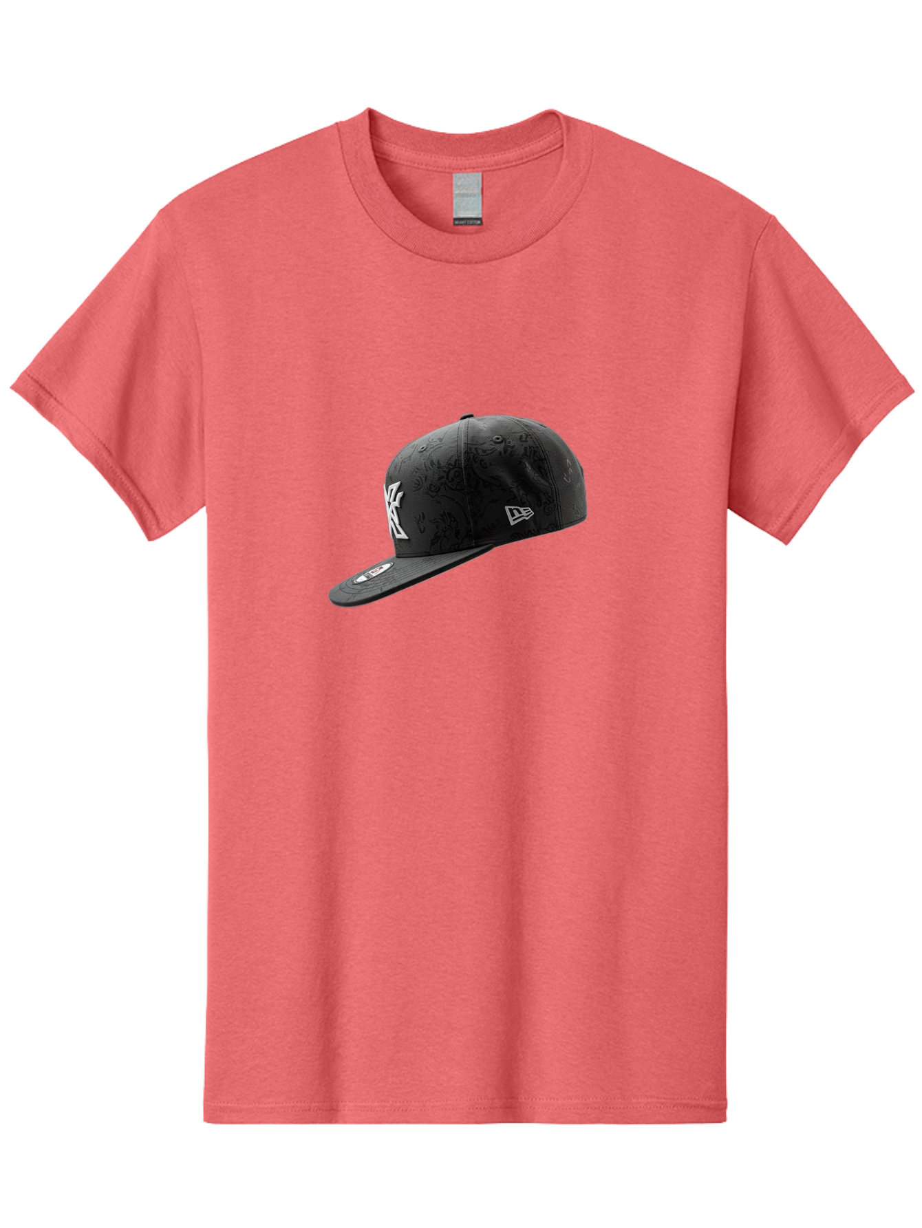 New-York-Yankees-Baseball-Cap Men'S Graphic Tee, 100% Cotton, Comfortable Casual Summer Wear, Machine Washable, New York Yankees Baseball Cap, Black Cap With White Logo, New Era Cap, Baseball Hat, Sports Fashion, Ny Logo, Mlb Merchandise, Bad372 5