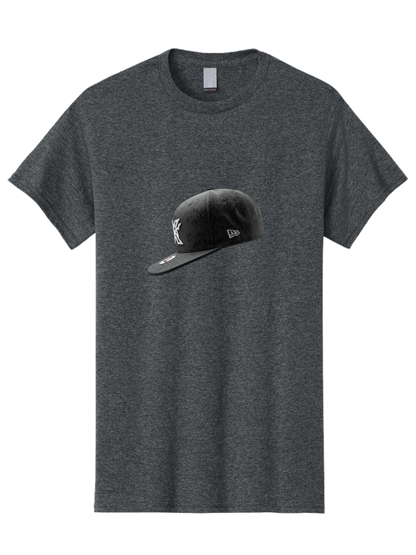 New-York-Yankees-Baseball-Cap Men'S Graphic Tee, 100% Cotton, Comfortable Casual Summer Wear, Machine Washable, New York Yankees Baseball Cap, Black Cap With White Logo, New Era Cap, Baseball Hat, Sports Fashion, Ny Logo, Mlb Merchandise, Bad372 14