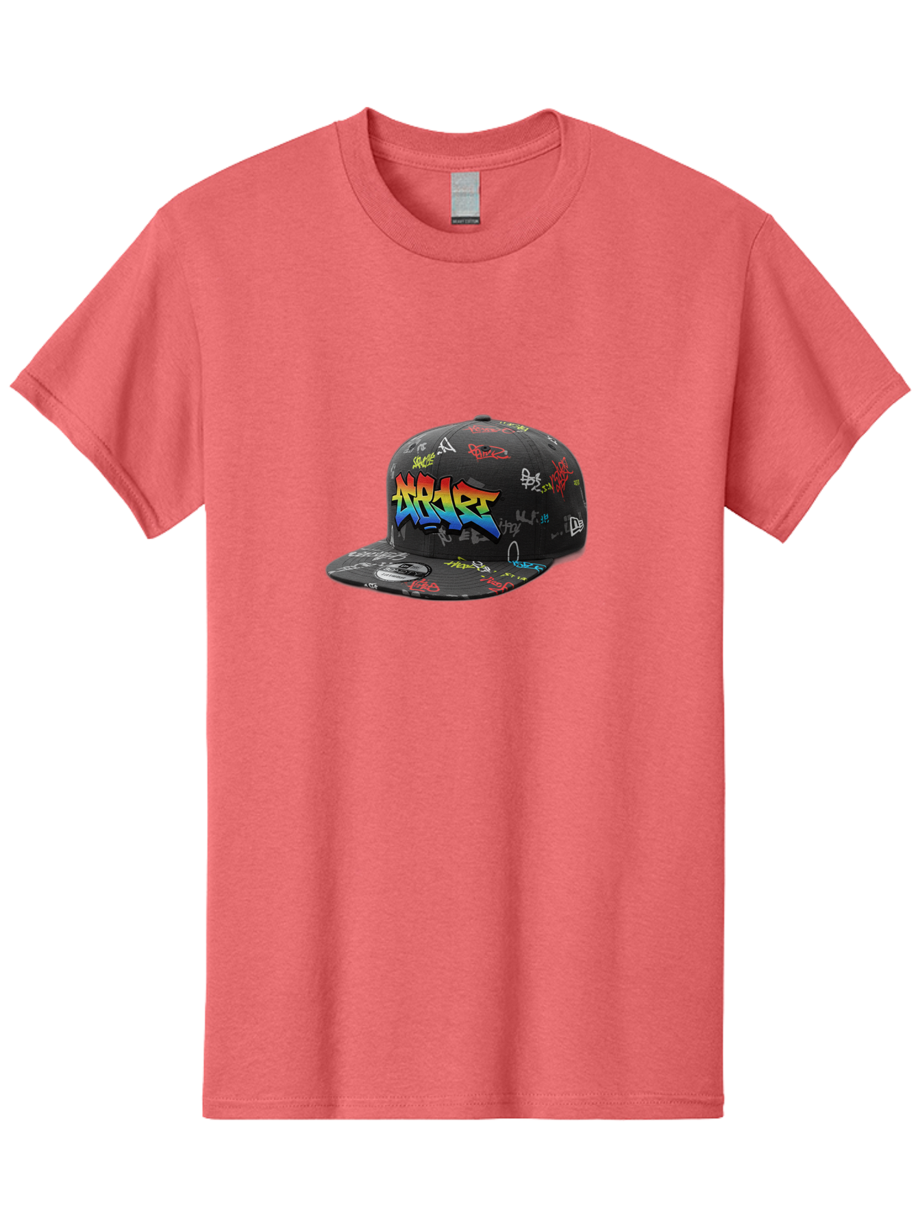 Nike-Air Men'S Graphic Tee, 100% Cotton, Comfortable Casual Summer Wear, Machine Washable, Nike Air Graffiti Hat, Streetwear Fashion, Basketball Cap, Urban Style, Colorful Design, Graffiti Art, New Era, Sportswear, Hip Hop Culture, Bad375 12