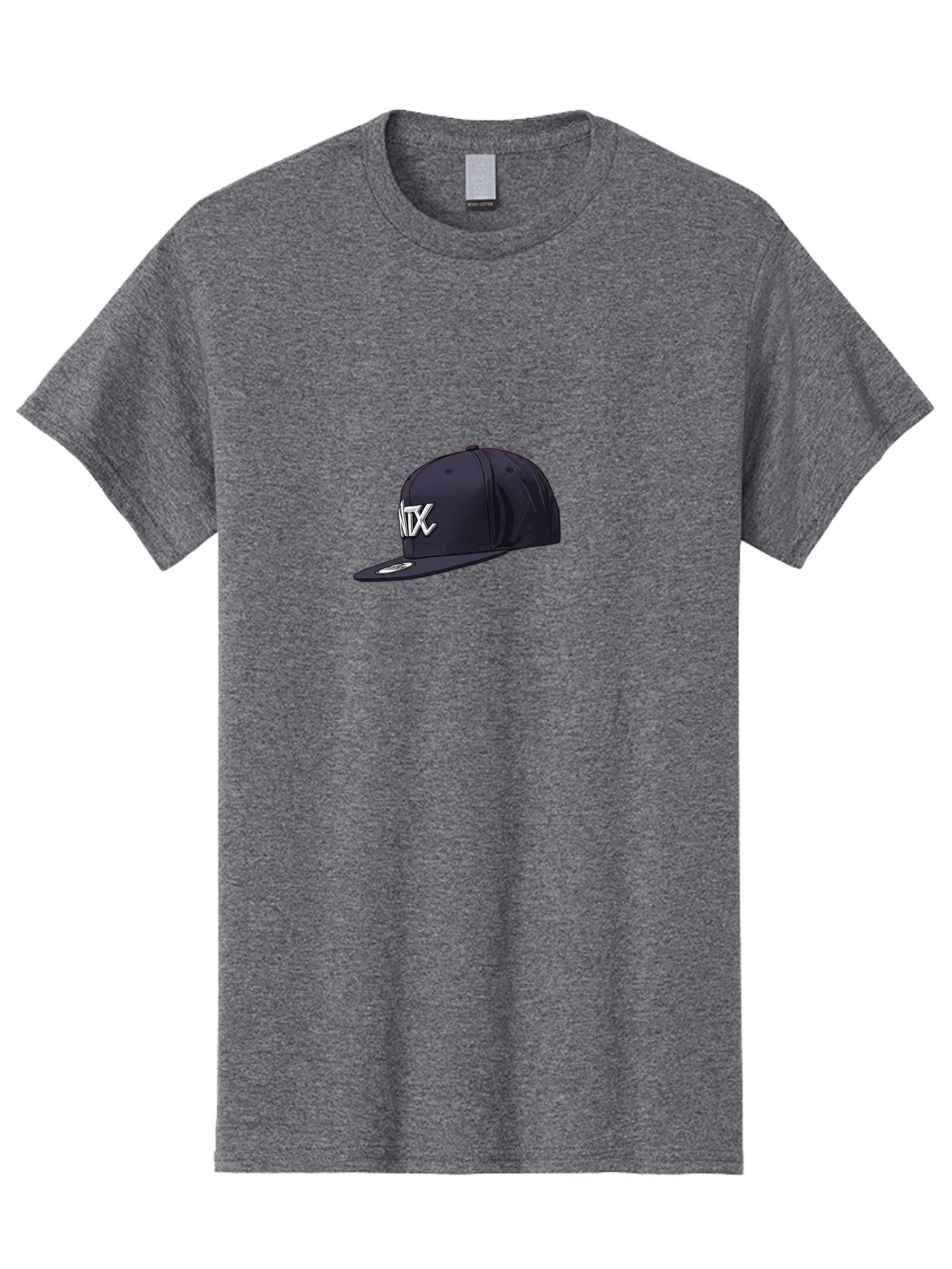 Ntx-Baseball-Cap Men'S Graphic Tee, 100% Cotton, Comfortable Casual Summer Wear, Machine Washable, Ntx Logo, Baseball Cap, Navy Blue Cap, White Logo, Sports Apparel, Streetwear Fashion, Casual Wear, Hat With Logo Bad377 4