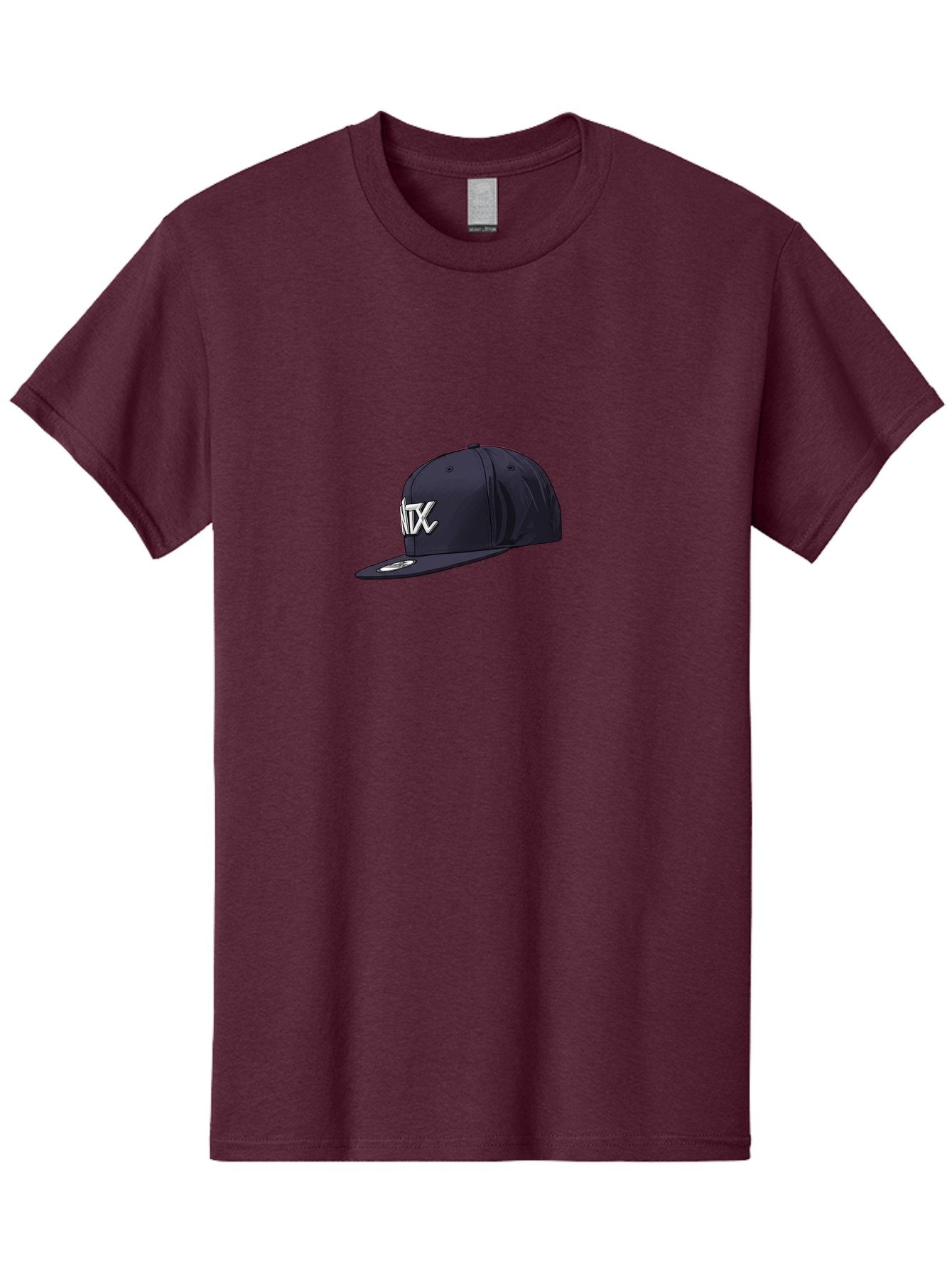 Ntx-Baseball-Cap Men'S Graphic Tee, 100% Cotton, Comfortable Casual Summer Wear, Machine Washable, Ntx Logo, Baseball Cap, Navy Blue Cap, White Logo, Sports Apparel, Streetwear Fashion, Casual Wear, Hat With Logo Bad377 7