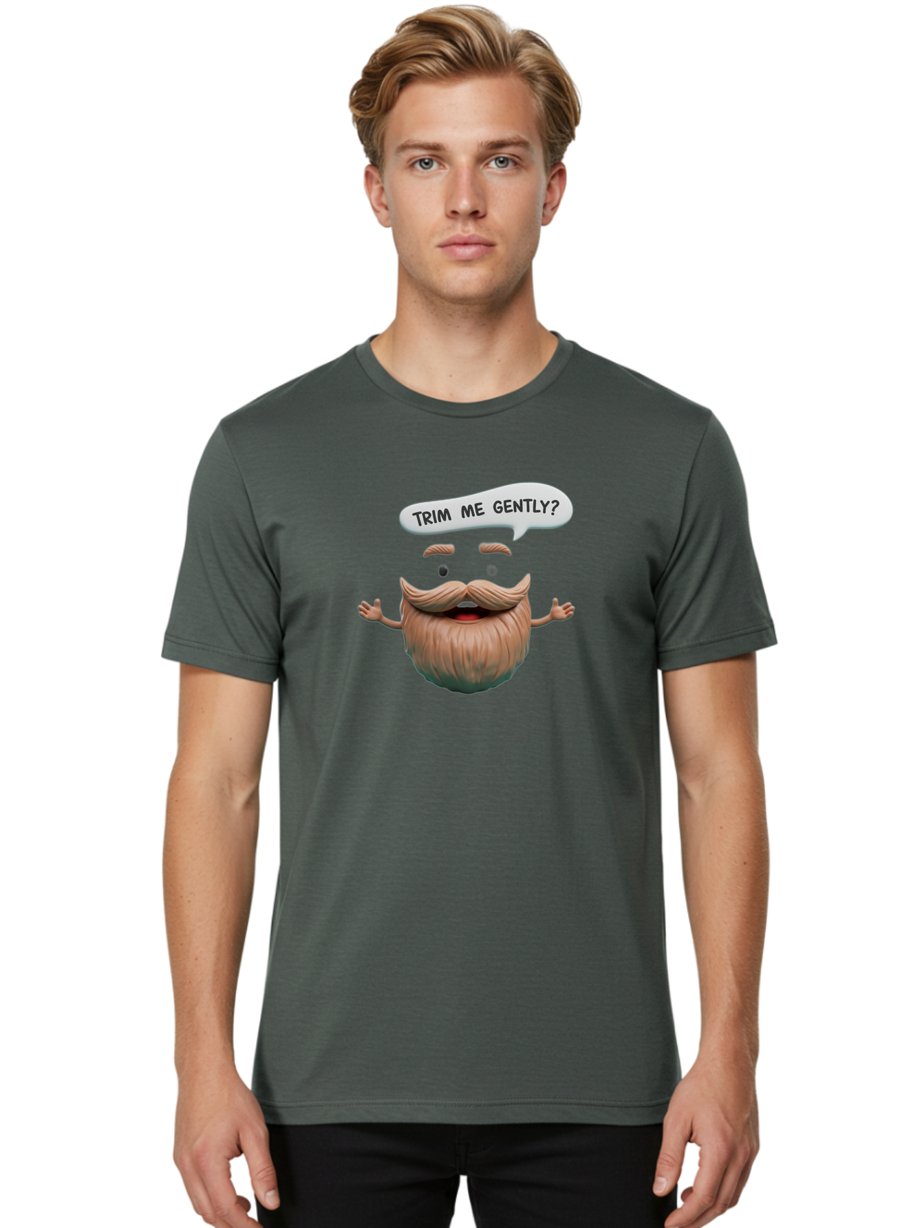 Onion-With-Mustache Men'S Graphic Tee, 100% Cotton, Comfortable Casual Summer Wear, Machine Washable, Onion With A Face, Humorous Illustration, Cartoon Character, Funny Vegetable, Whimsical Design, Quirky Art, Beard And Mustache, Bad383 19