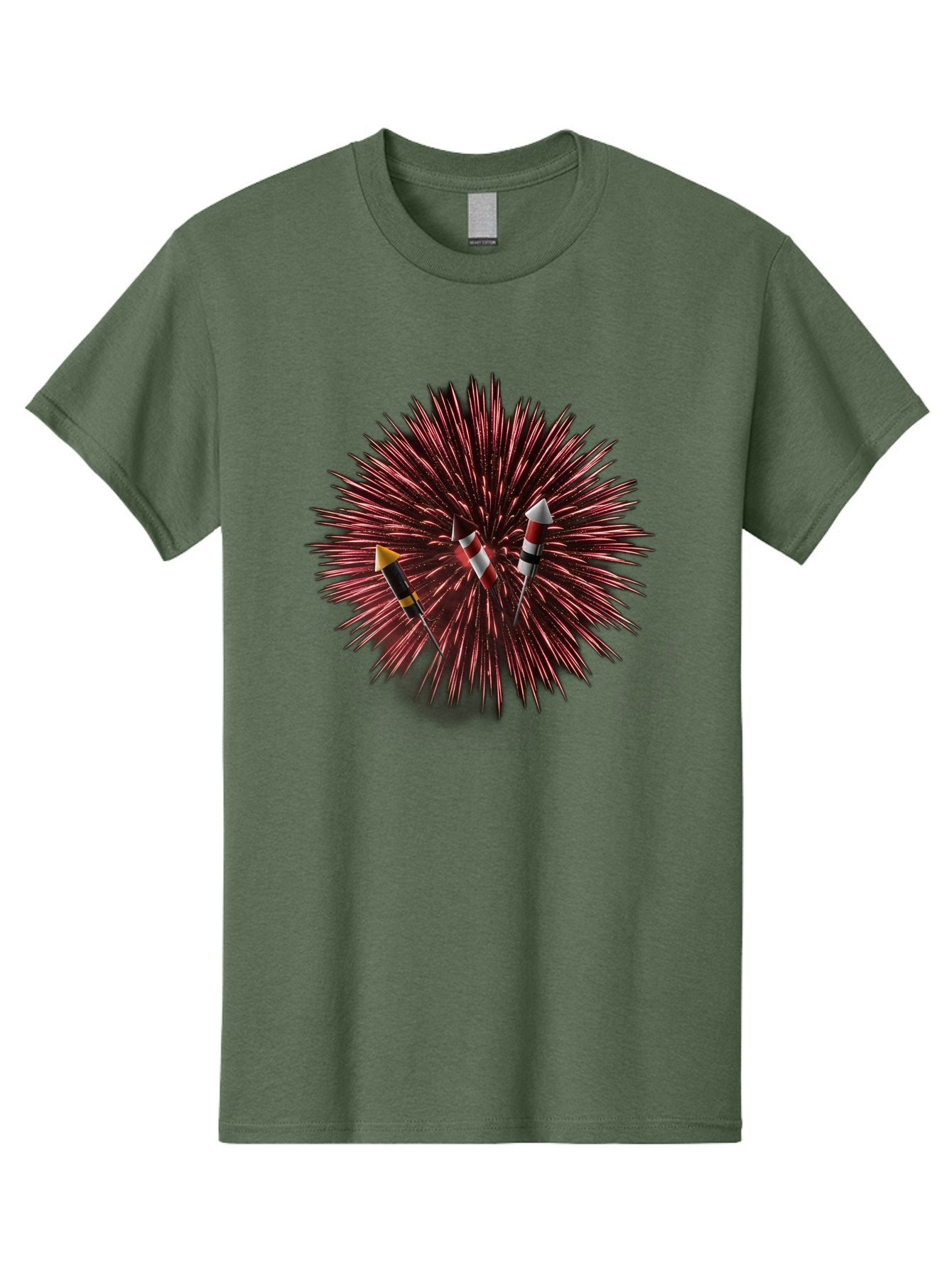 Party-Poppers Men'S Graphic Tee, 100% Cotton, Comfortable Casual Summer Wear, Machine Washable, Porcupine With Quills, 3 Arrows Stuck, Wildlife, Animal Defense, Prickly Creature, Hunting Scene, Wildlife Photography, Quill Attack Bad407 8