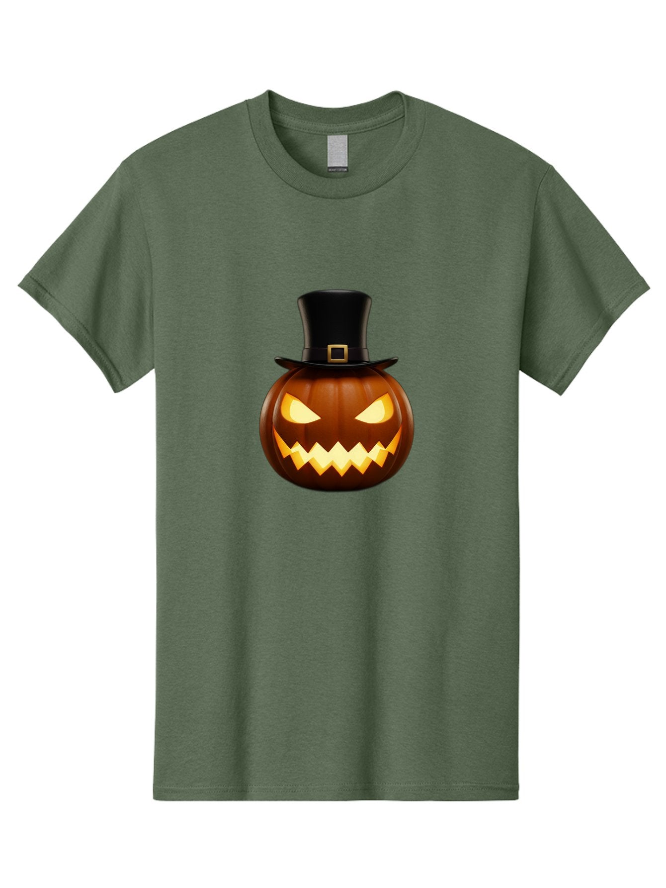 Pilgrim-Jack-O-Lantern Men'S Graphic Tee, 100% Cotton, Comfortable Casual Summer Wear, Machine Washable, Carved Pumpkin, Jack-O'-Lantern, Halloween Decorations, Spooky Atmosphere, Glowing Eyes, Pilgrim Hat, Autumnal Festivities, Bad414 12
