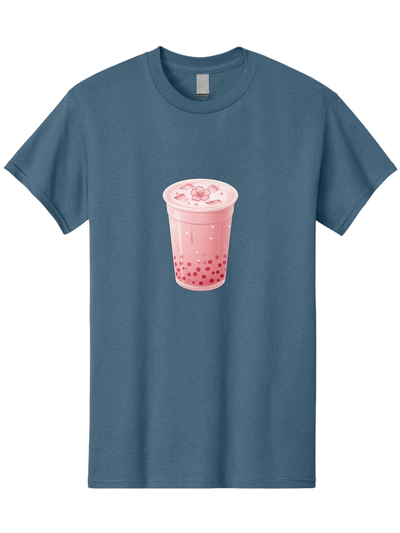 Pink-Boba-Tea-1 Men'S Graphic Tee, 100% Cotton, Comfortable Casual Summer Wear, Machine Washable, Boba Tea, Milk Tea, Bubble Tea, Pink Drink, Tapioca Pearls, Strawberry Tea, Tea With Boba, Boba Drink Bad424 11