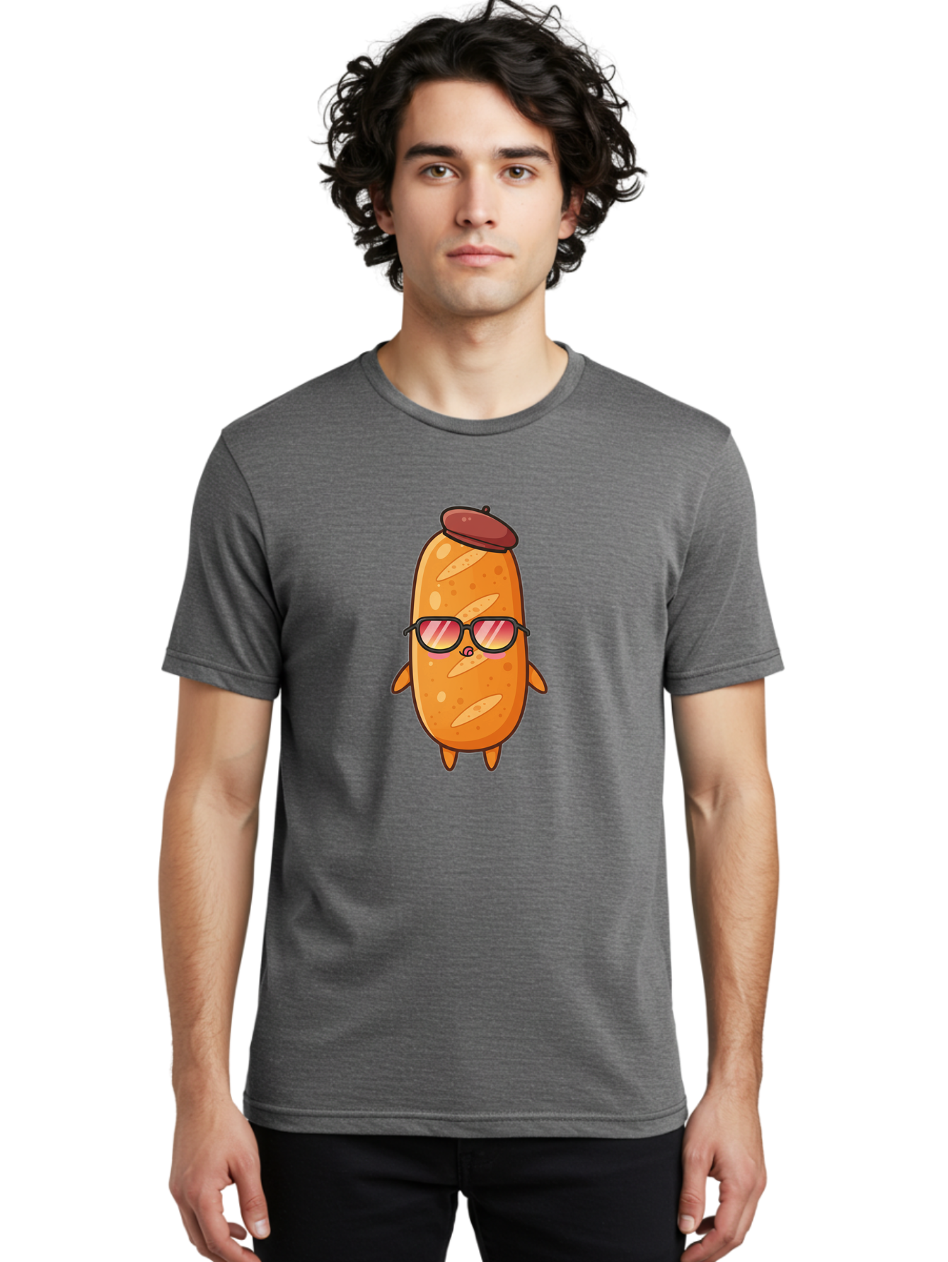 Potato-Head Men'S Graphic Tee, 100% Cotton, Comfortable Casual Summer Wear, Machine Washable, Cartoon Potato, Funny Character, Sunglasses, Hat, Kawaii Style, Cute Illustration, Mascot Design, Quirky Character, Humorous Art, Food Character, Bad453 19