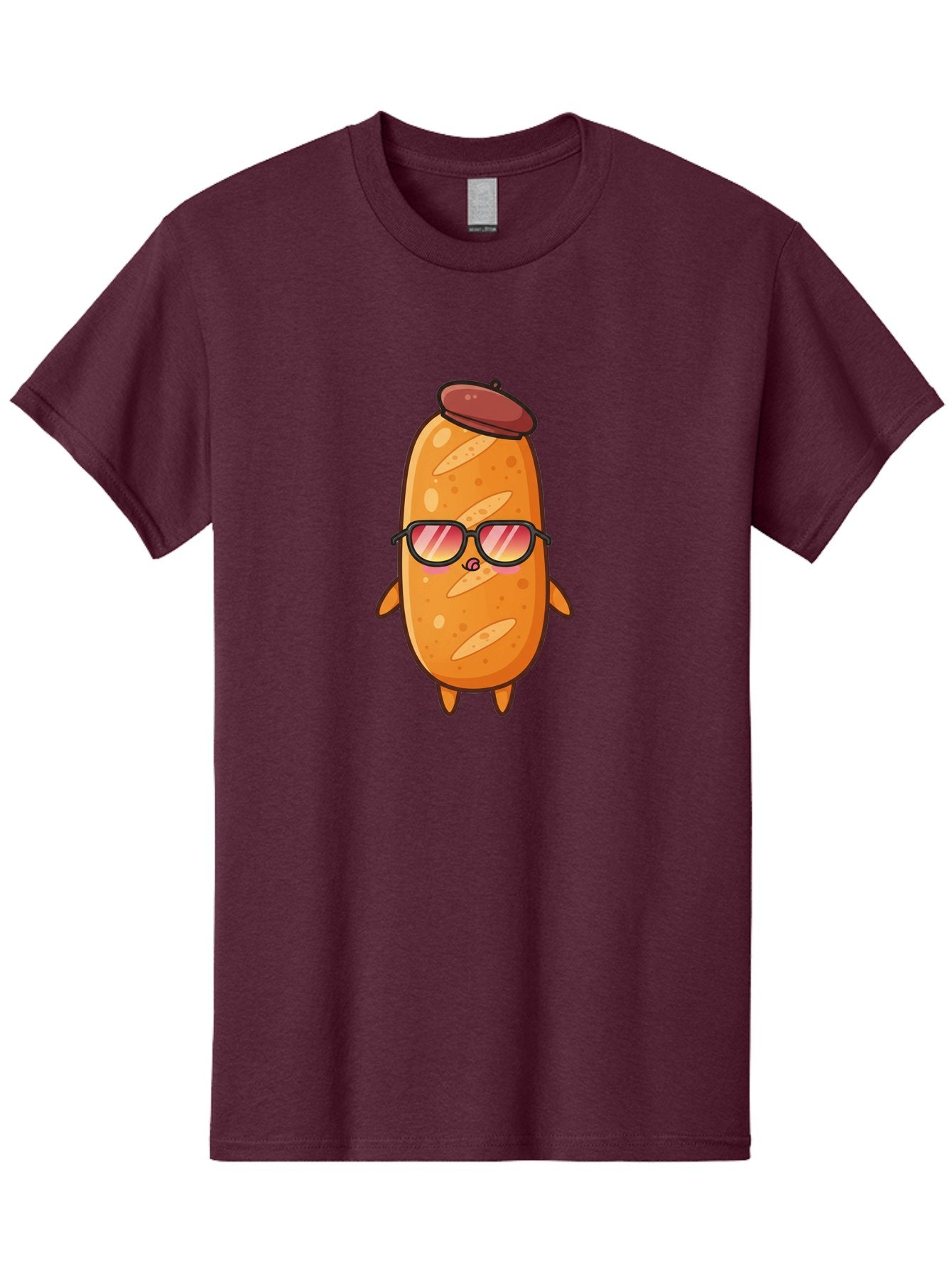 Potato-Head Men'S Graphic Tee, 100% Cotton, Comfortable Casual Summer Wear, Machine Washable, Cartoon Potato, Funny Character, Sunglasses, Hat, Kawaii Style, Cute Illustration, Mascot Design, Quirky Character, Humorous Art, Food Character, Bad453 4