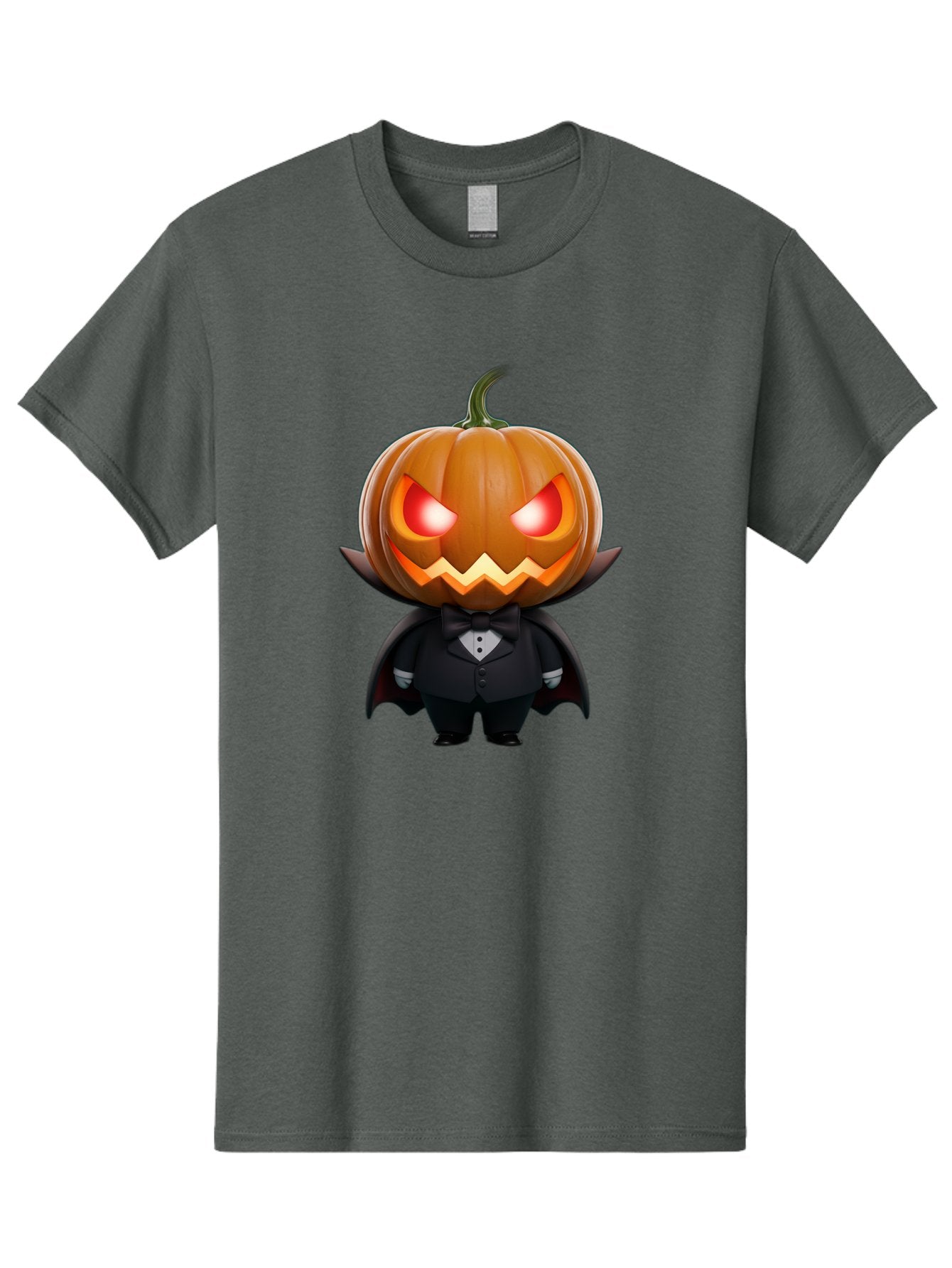 Pumpkinhead-Vampire Men'S Graphic Tee, 100% Cotton, Comfortable Casual Summer Wear, Machine Washable, Jack-O-Lantern, Vampire, Halloween, Pumpkin, Cartoon Character, Tuxedo, Horror Theme, Spooky, Funny, Costume Bad457 9