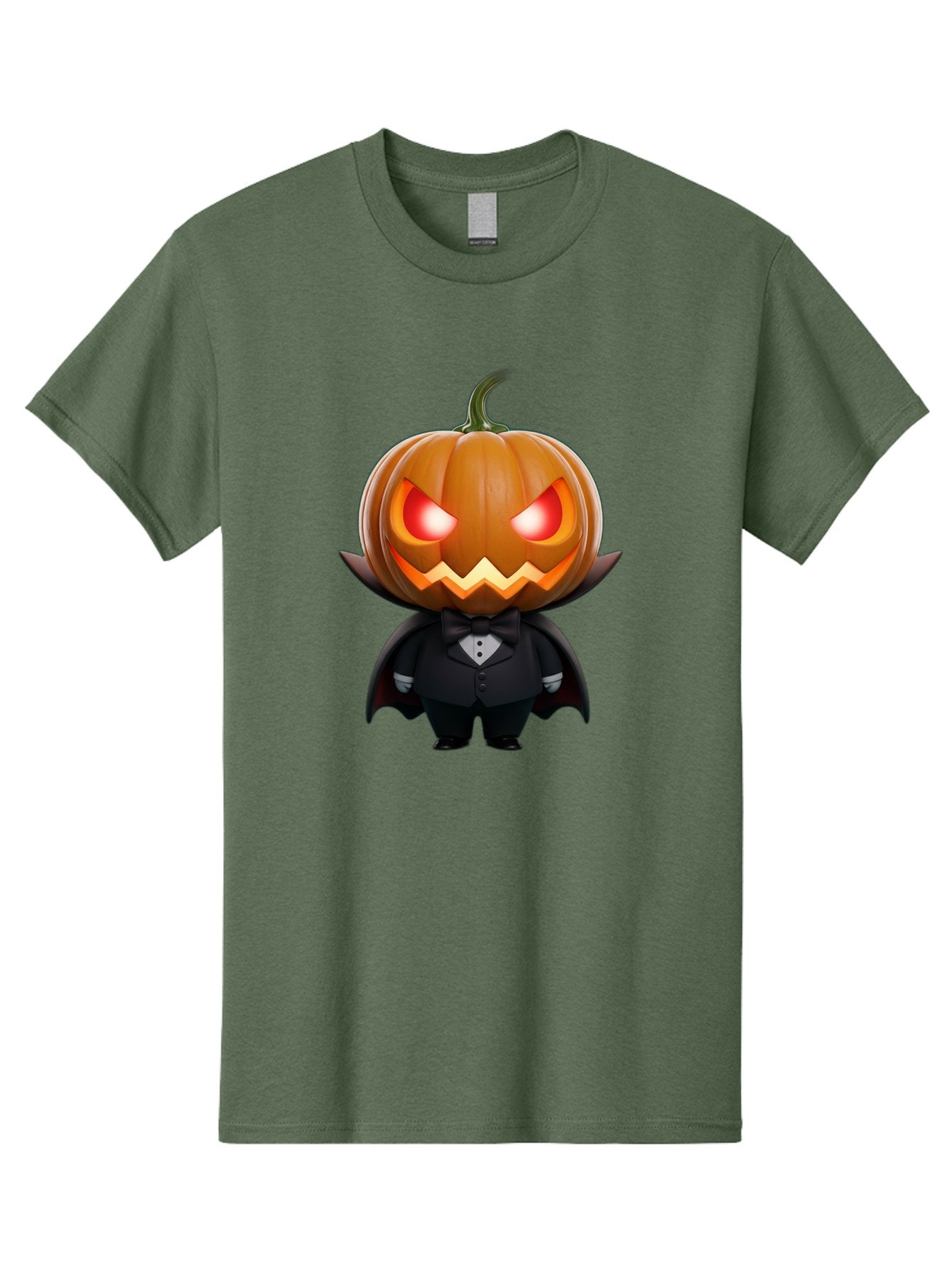 Pumpkinhead-Vampire Men'S Graphic Tee, 100% Cotton, Comfortable Casual Summer Wear, Machine Washable, Jack-O-Lantern, Vampire, Halloween, Pumpkin, Cartoon Character, Tuxedo, Horror Theme, Spooky, Funny, Costume Bad457 7