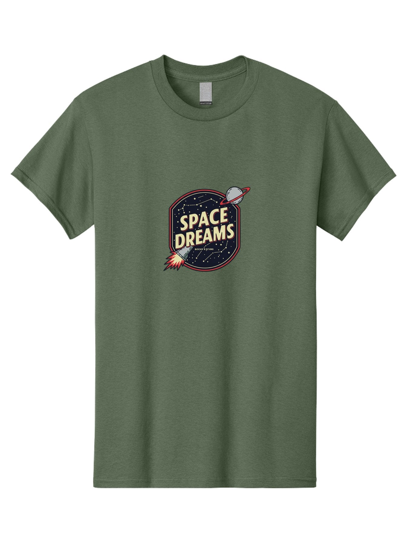 Space-Dreams-3 Men'S Graphic Tee, 100% Cotton, Comfortable Casual Summer Wear, Machine Washable, Space Dreams, Rocket Ship, Stars, Constellations, Planet, Galaxy, Outer Space, Futuristic Design, Retro Style, Vintage Vibe, Space Travel Bad659 10