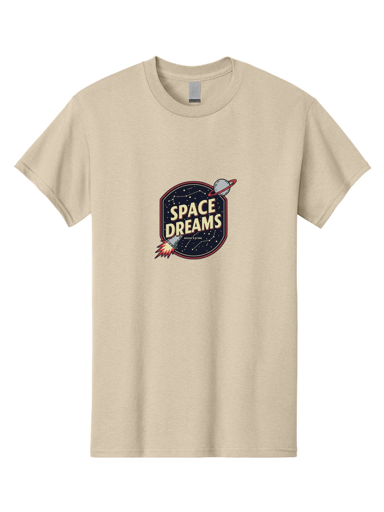 Space-Dreams-3 Men'S Graphic Tee, 100% Cotton, Comfortable Casual Summer Wear, Machine Washable, Space Dreams, Rocket Ship, Stars, Constellations, Planet, Galaxy, Outer Space, Futuristic Design, Retro Style, Vintage Vibe, Space Travel Bad659 11