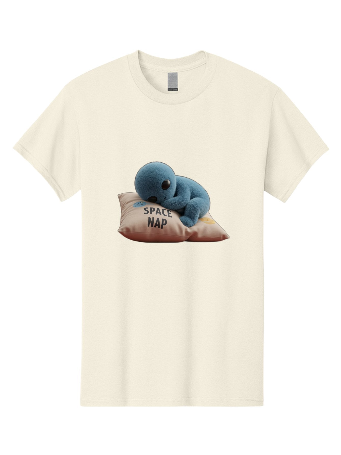 Space-Nap-4 Men'S Graphic Tee, 100% Cotton, Comfortable Casual Summer Wear, Machine Washable, Stuffed Alien, Space Nap, Sleeping On Pillow, Cute Plush Toy, Funny Meme, Cartoon Character, Adorable Creature, Resting In Space, Soft And Cuddly, Bad669 12