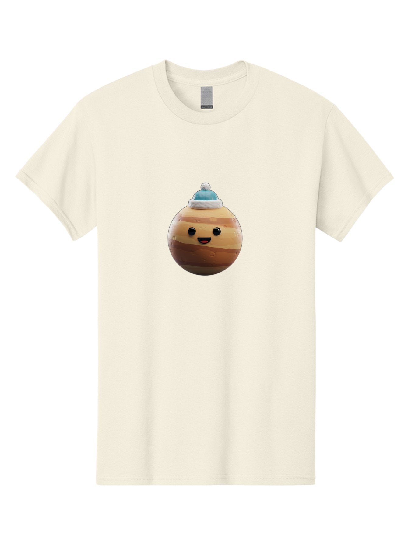 Squishmallow Men'S Graphic Tee, 100% Cotton, Comfortable Casual Summer Wear, Machine Washable, Cute Plush Toy, Squishmallow Character, Caramel Color, Blue Beanie, Soft Texture, Cheerful Face, Round Shape, Squishy Toy, Collectible Plush, Bad699 12