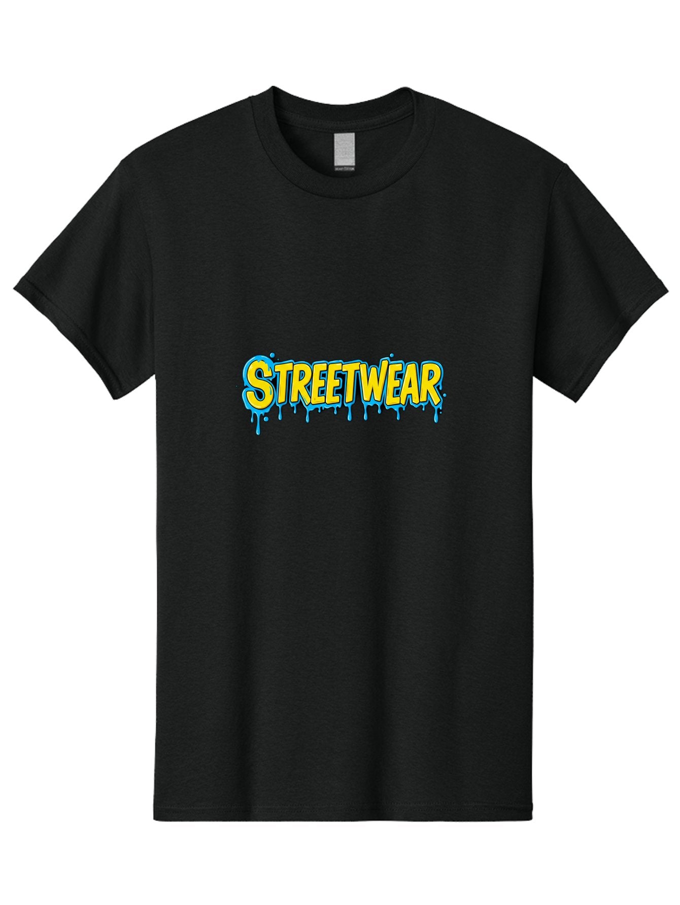 Streetwear-3 Men'S Graphic Tee, 100% Cotton, Comfortable Casual Summer Wear, Machine Washable, Graffiti Style, Streetwear Fashion, Urban Clothing, Trendy Apparel, Drip Art, Bold Typography, Vibrant Colors, Street Style Bad744 7