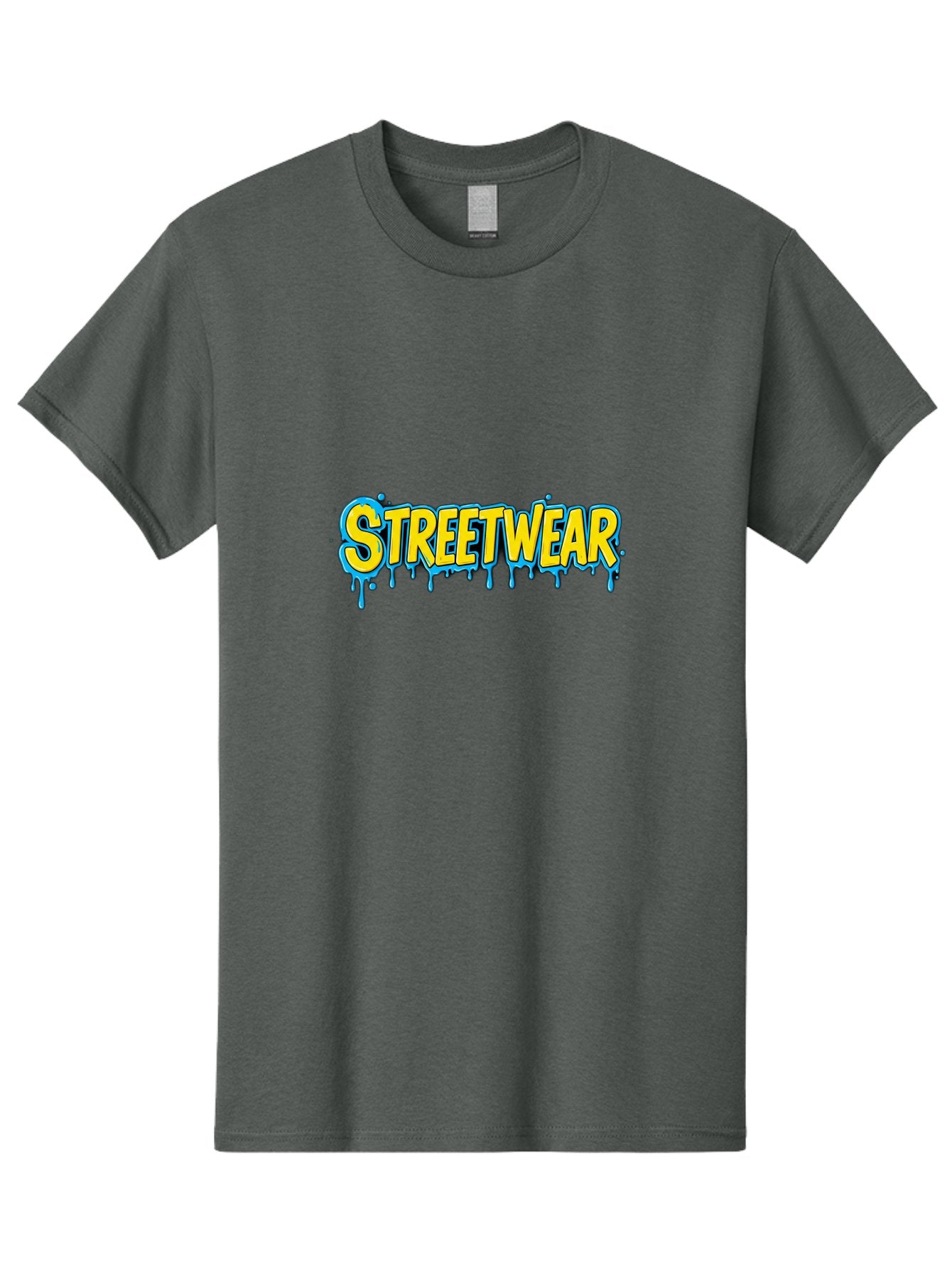 Streetwear-3 Men'S Graphic Tee, 100% Cotton, Comfortable Casual Summer Wear, Machine Washable, Graffiti Style, Streetwear Fashion, Urban Clothing, Trendy Apparel, Drip Art, Bold Typography, Vibrant Colors, Street Style Bad744 11