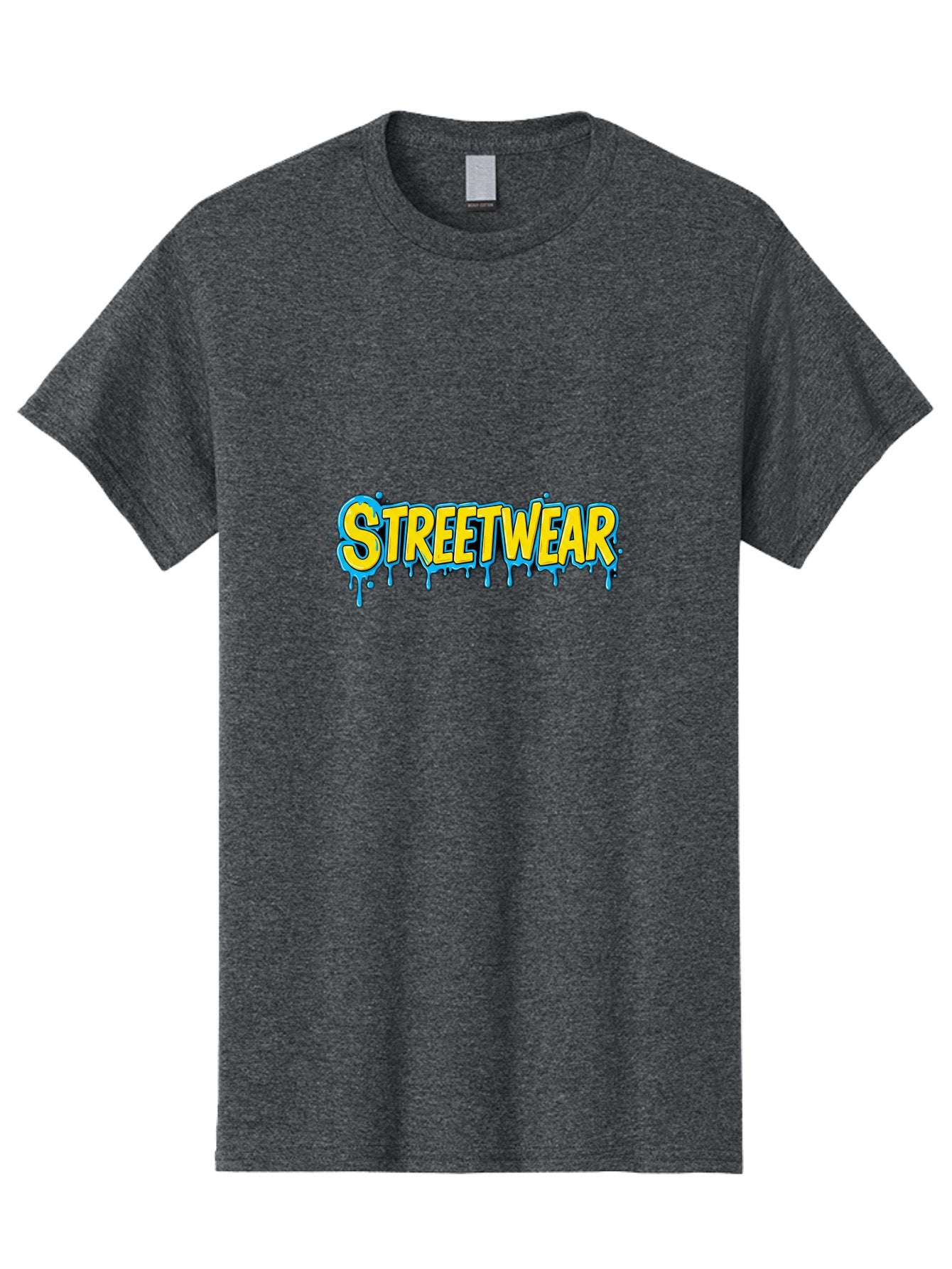 Streetwear-3 Men'S Graphic Tee, 100% Cotton, Comfortable Casual Summer Wear, Machine Washable, Graffiti Style, Streetwear Fashion, Urban Clothing, Trendy Apparel, Drip Art, Bold Typography, Vibrant Colors, Street Style Bad744 6