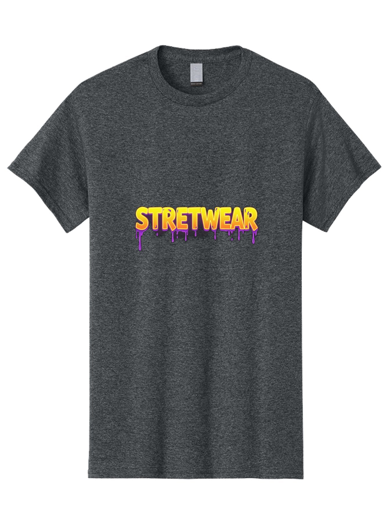Stretwear-2 Men'S Graphic Tee, 100% Cotton, Comfortable Casual Summer Wear, Machine Washable, Streetwear Fashion, Urban Style, Bold Graphics, Graffiti Art, Vibrant Colors, Edgy Design, Youth Culture, Trendy Clothing Bad748 6