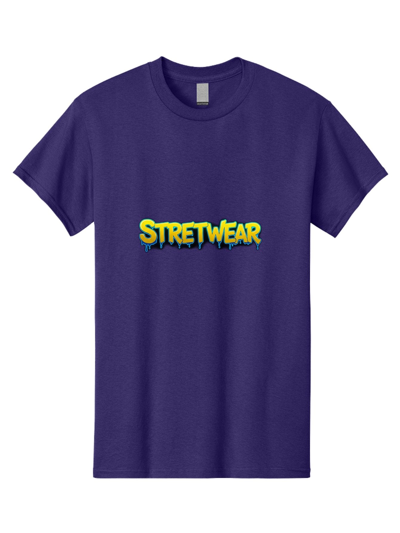 Stretwear-8 Men'S Graphic Tee, 100% Cotton, Comfortable Casual Summer Wear, Machine Washable, Streetwear Fashion, Graffiti Style, Urban Clothing, Bold Typography, Vibrant Colors, Edgy Aesthetic, Street Style, Trendy Fashion, Youth Culture Bad754 9