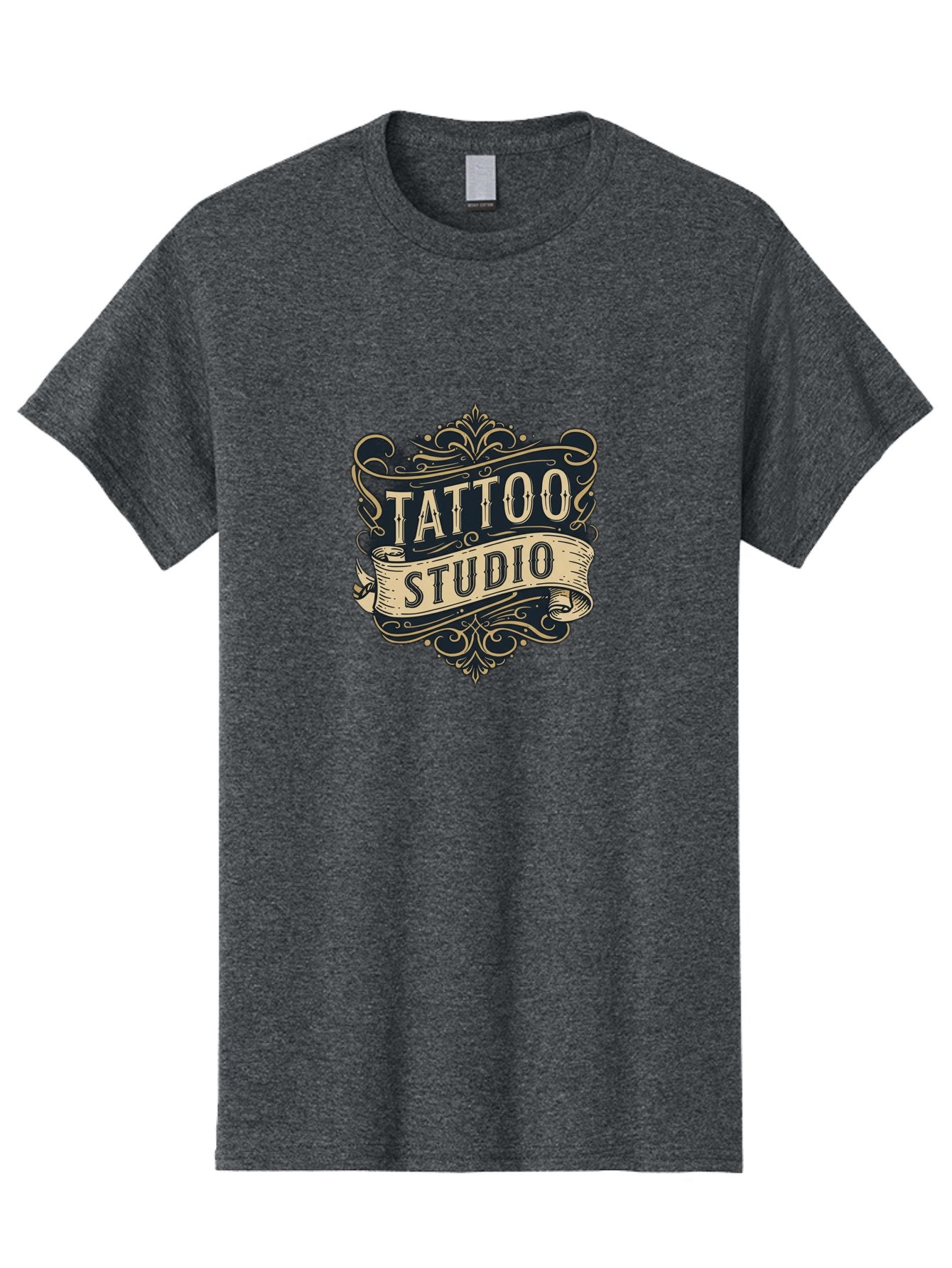 Tattoo-Studio-2 Men'S Graphic Tee, 100% Cotton, Comfortable Casual Summer Wear, Machine Washable, Tattoo Studio, Vintage Logo, Ornate Design, Classic Typography, Body Art, Tattoo Parlor, Ink Art, Tattoo Artist Bad816 10