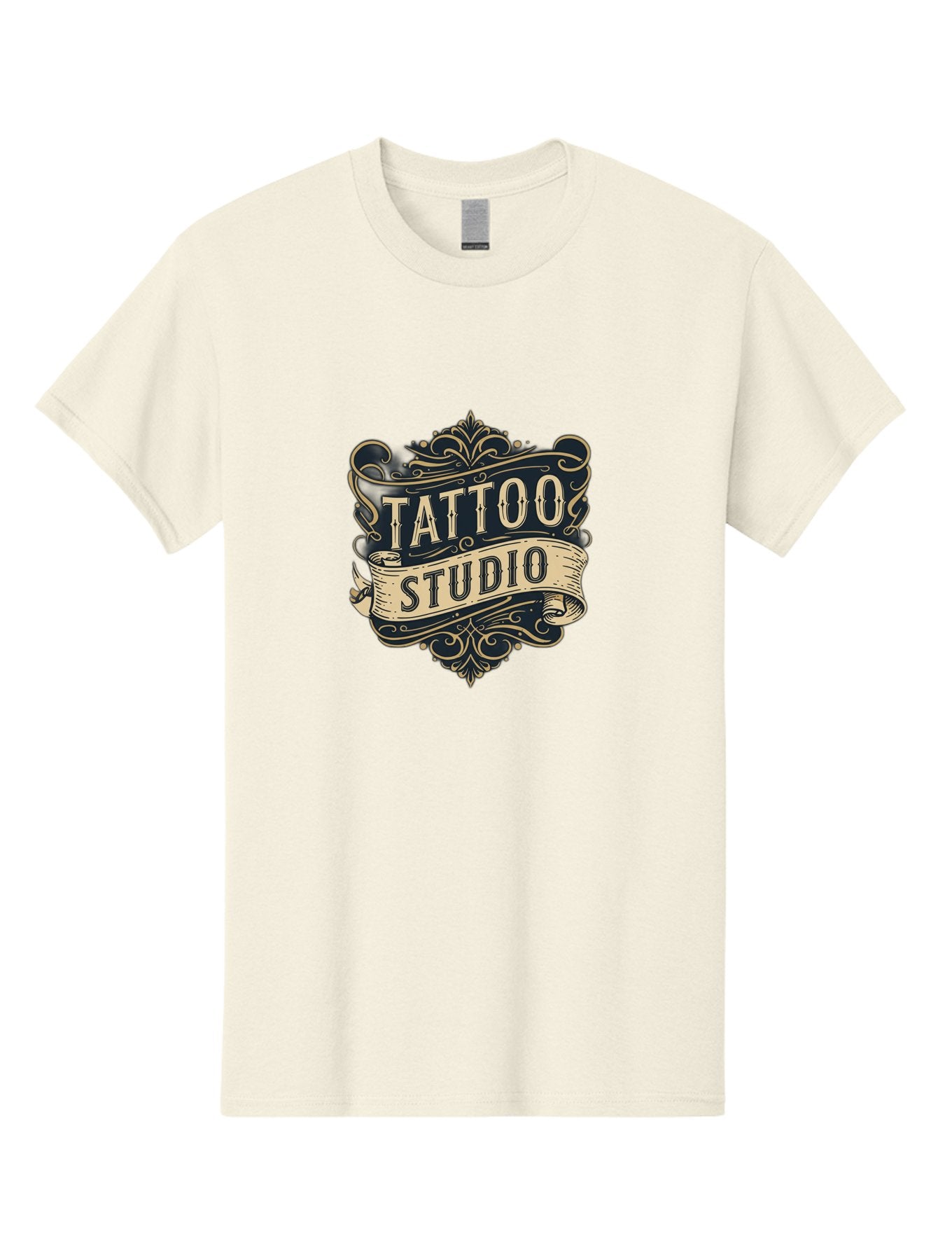 Tattoo-Studio-2 Men'S Graphic Tee, 100% Cotton, Comfortable Casual Summer Wear, Machine Washable, Tattoo Studio, Vintage Logo, Ornate Design, Classic Typography, Body Art, Tattoo Parlor, Ink Art, Tattoo Artist Bad816 5