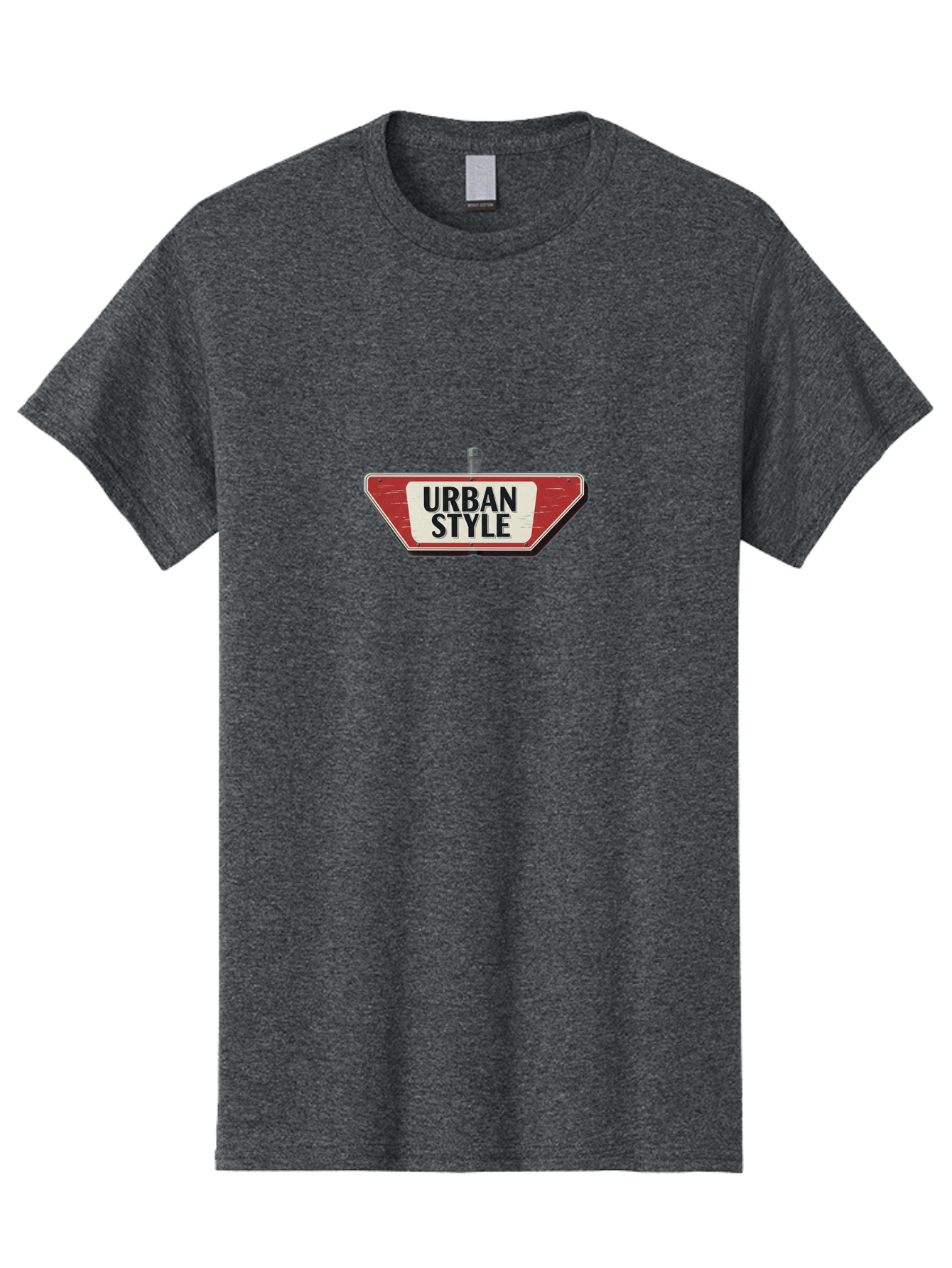 Urban-Style-4 Men'S Graphic Tee, 100% Cotton, Comfortable Casual Summer Wear, Machine Washable, Urban Style, Street Sign, Red And White, City Fashion, Modern Design, Urban Aesthetic, Streetwear, City Style, Urban Culture Bad875 12