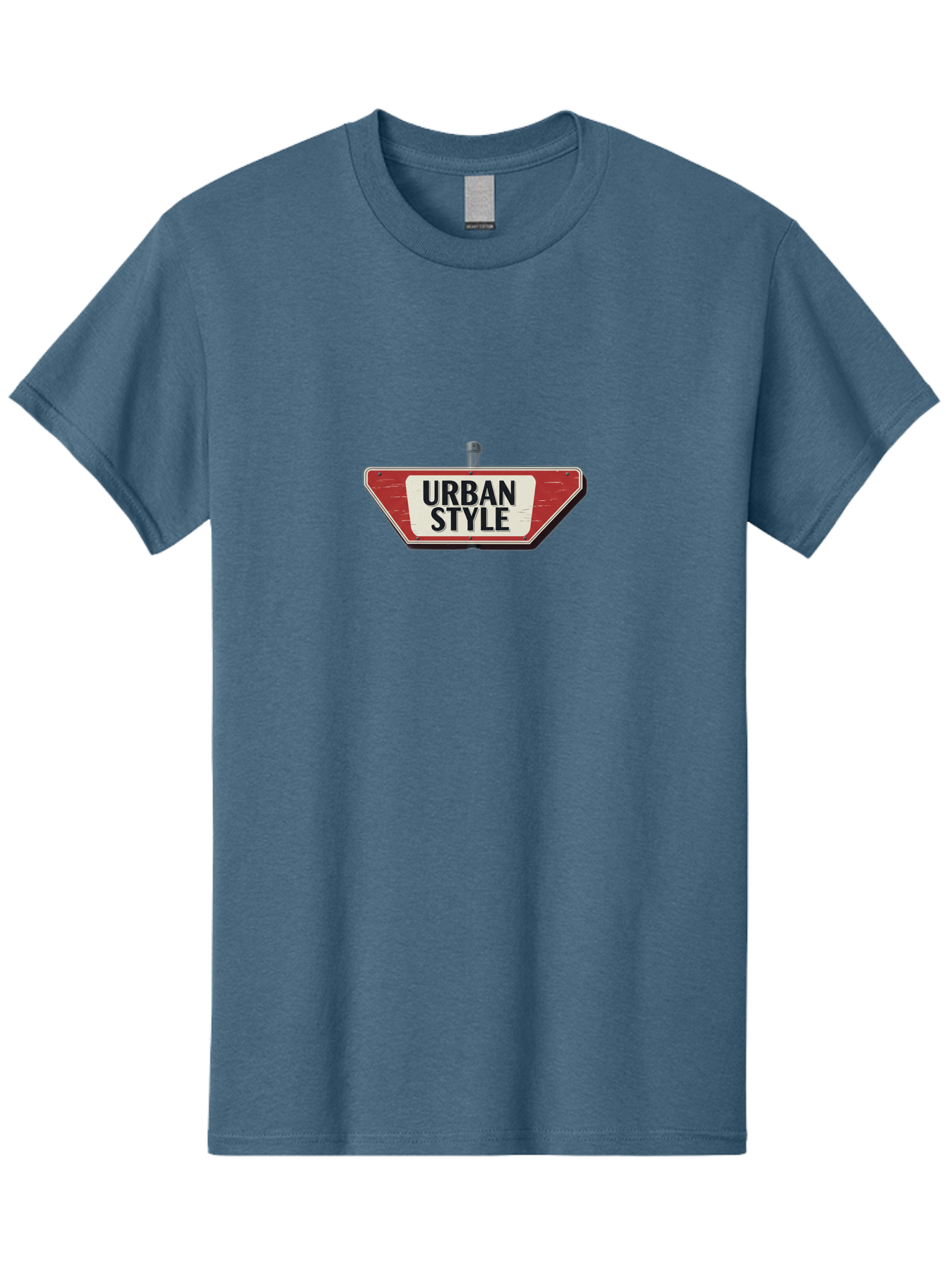 Urban-Style-4 Men'S Graphic Tee, 100% Cotton, Comfortable Casual Summer Wear, Machine Washable, Urban Style, Street Sign, Red And White, City Fashion, Modern Design, Urban Aesthetic, Streetwear, City Style, Urban Culture Bad875 11