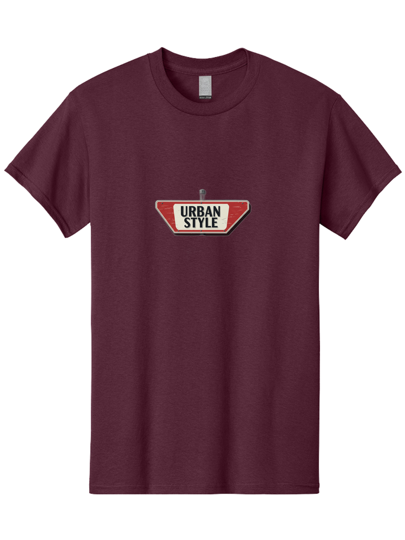 Urban-Style-4 Men'S Graphic Tee, 100% Cotton, Comfortable Casual Summer Wear, Machine Washable, Urban Style, Street Sign, Red And White, City Fashion, Modern Design, Urban Aesthetic, Streetwear, City Style, Urban Culture Bad875 15