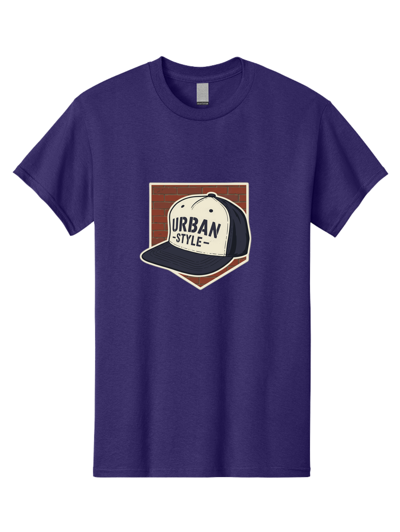 Urban-Style-Baseball-Cap Men'S Graphic Tee, 100% Cotton, Comfortable Casual Summer Wear, Machine Washable, Black And White Baseball Cap, Urban Style, Streetwear Fashion, Trendy Clothing, Casual Wear, Urban Culture, Fashion Accessory, Bad877 9