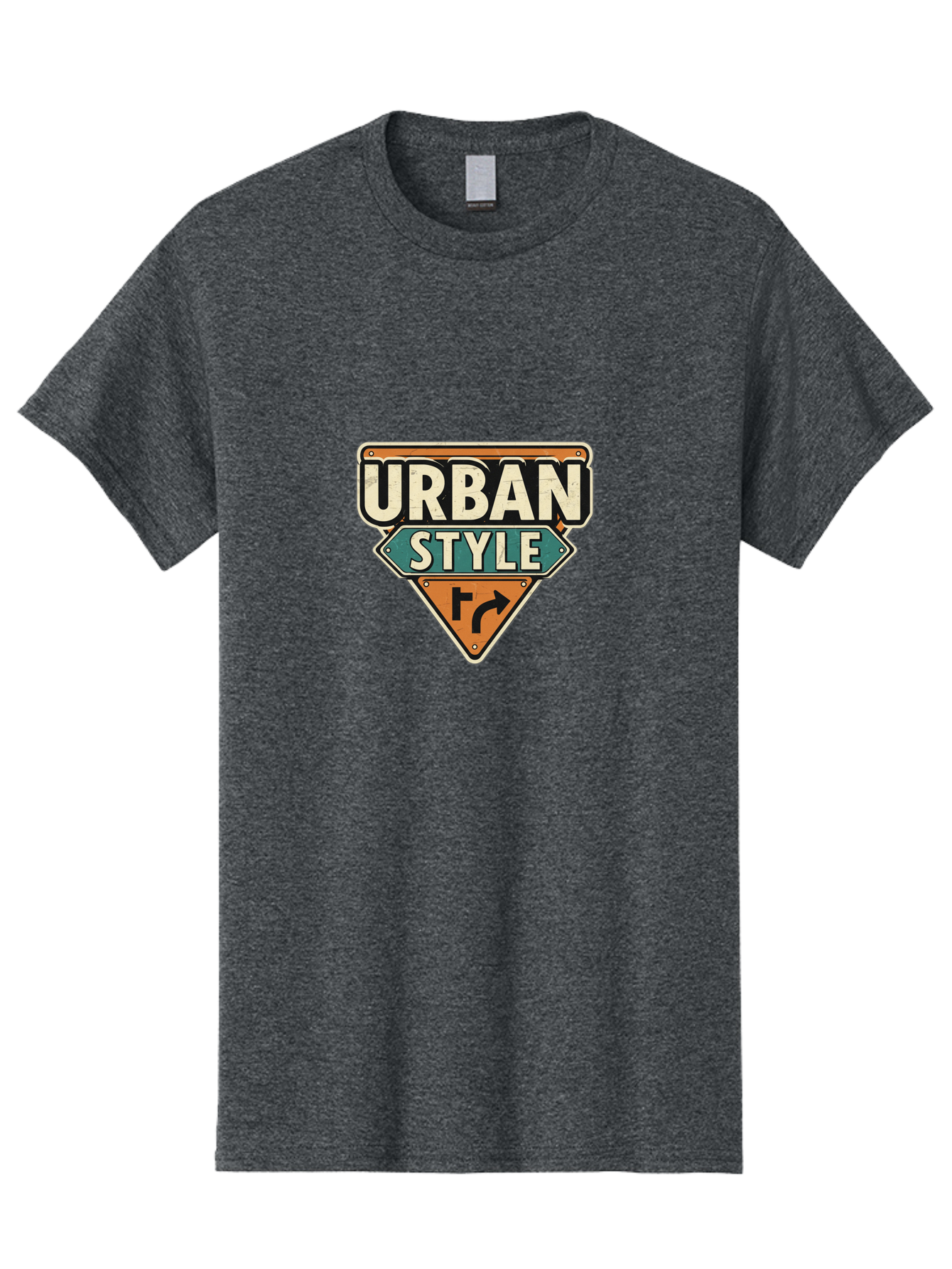 Urban-Style Men'S Graphic Tee, 100% Cotton, Comfortable Casual Summer Wear, Machine Washable, Urban Street Style, Modern Design, Street Signs, Trendy Graphics, Urban Fashion, City Vibe, Edgy Look, Stylish Logos Bad878 13