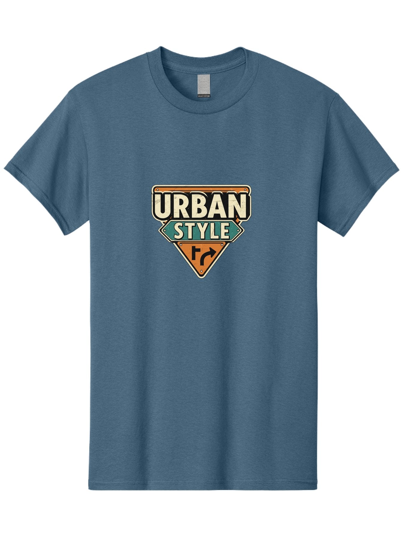 Urban-Style Men'S Graphic Tee, 100% Cotton, Comfortable Casual Summer Wear, Machine Washable, Urban Street Style, Modern Design, Street Signs, Trendy Graphics, Urban Fashion, City Vibe, Edgy Look, Stylish Logos Bad878 15
