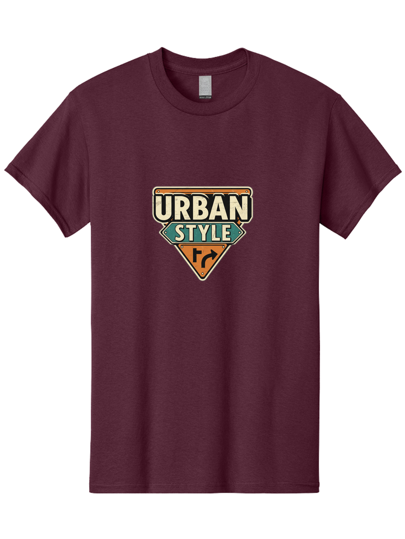 Urban-Style Men'S Graphic Tee, 100% Cotton, Comfortable Casual Summer Wear, Machine Washable, Urban Street Style, Modern Design, Street Signs, Trendy Graphics, Urban Fashion, City Vibe, Edgy Look, Stylish Logos Bad878 9