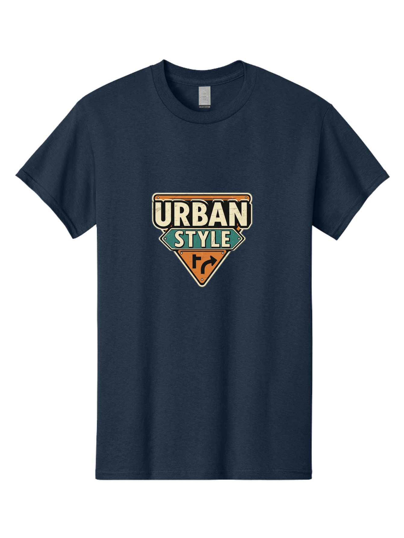 Urban-Style Men'S Graphic Tee, 100% Cotton, Comfortable Casual Summer Wear, Machine Washable, Urban Street Style, Modern Design, Street Signs, Trendy Graphics, Urban Fashion, City Vibe, Edgy Look, Stylish Logos Bad878 14