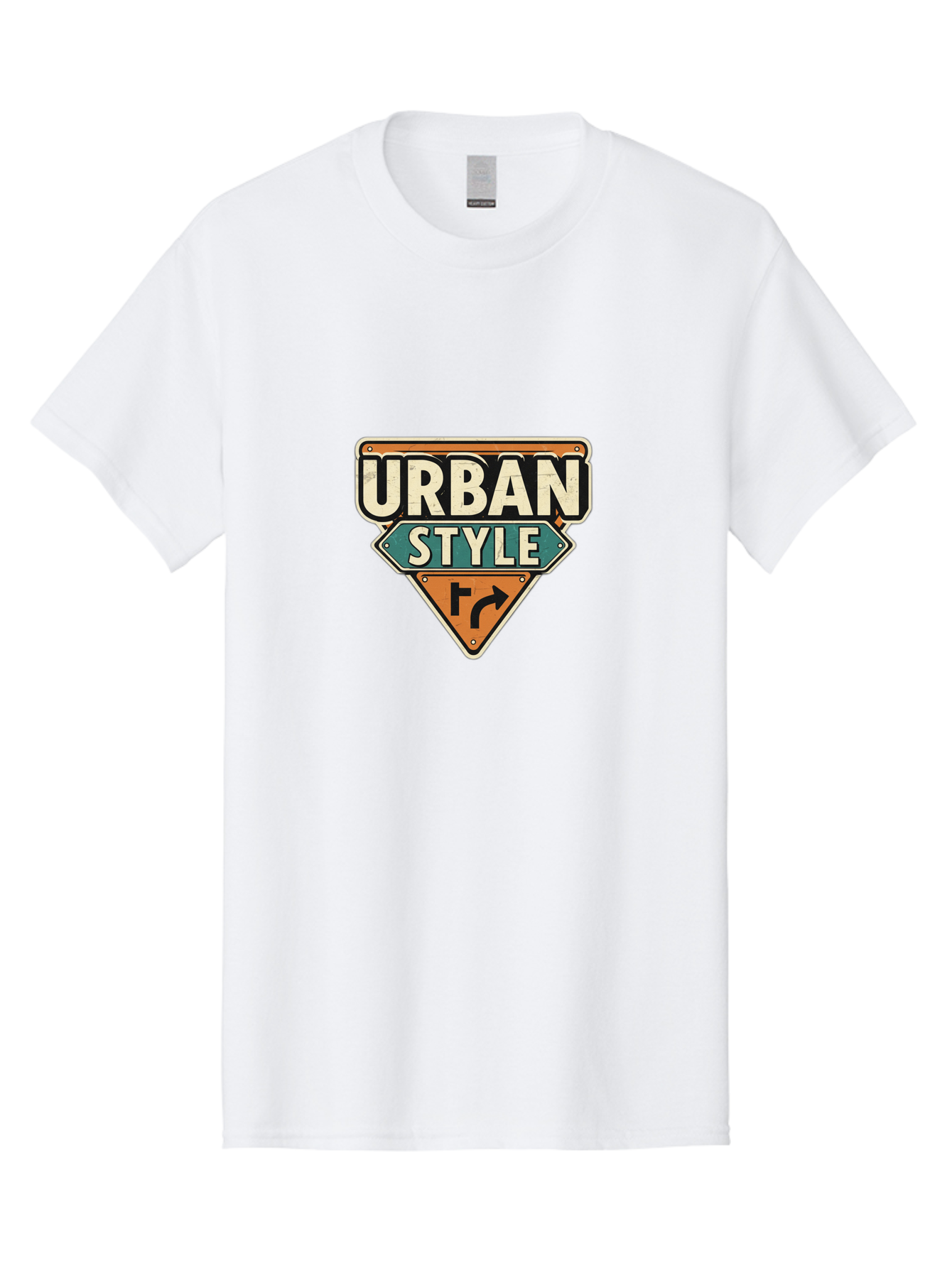 Urban-Style Men'S Graphic Tee, 100% Cotton, Comfortable Casual Summer Wear, Machine Washable, Urban Street Style, Modern Design, Street Signs, Trendy Graphics, Urban Fashion, City Vibe, Edgy Look, Stylish Logos Bad878 8