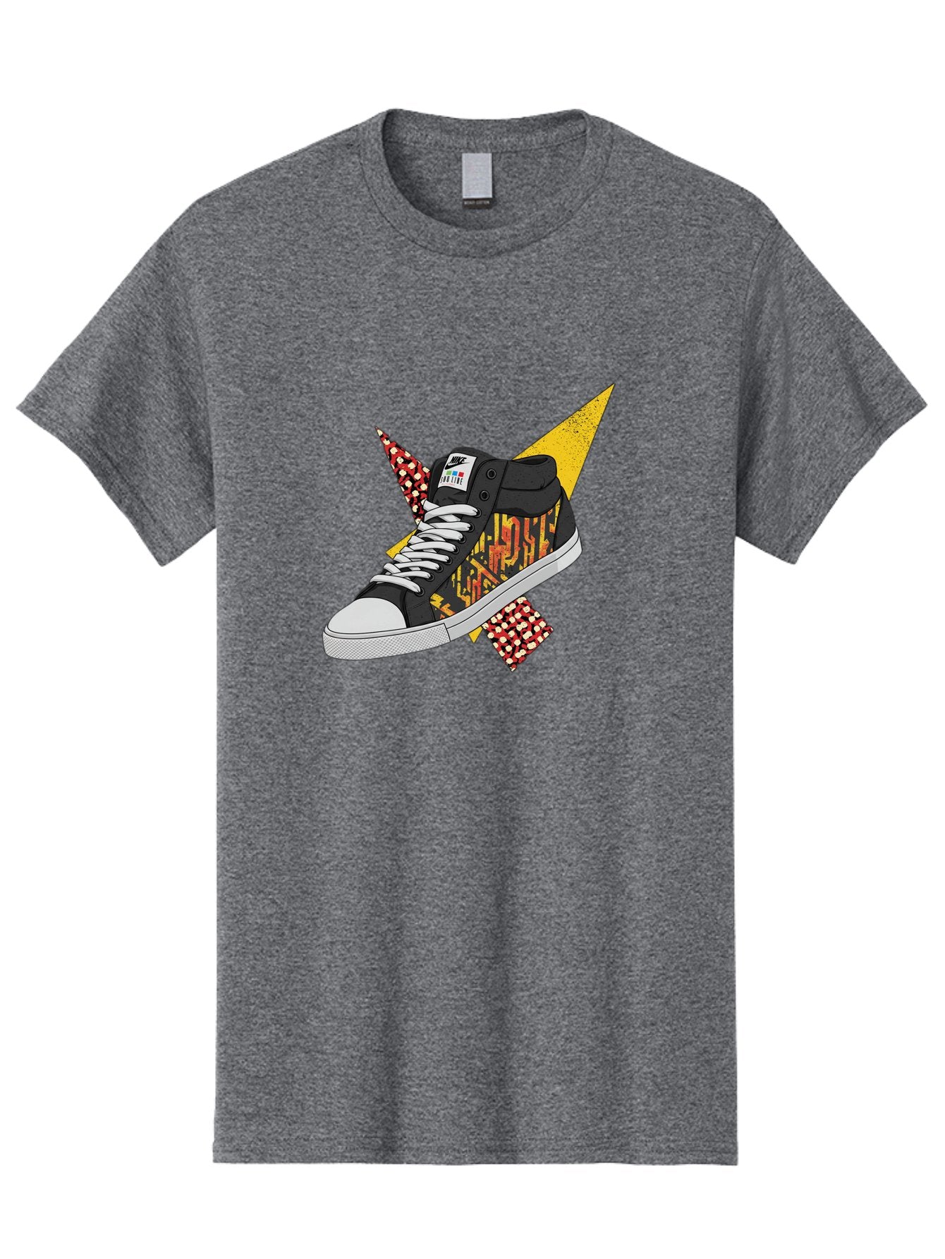 Vans Men'S Graphic Tee, 100% Cotton, Comfortable Casual Summer Wear, Machine Washable, Nike Sb Sneakers, Black And Yellow Design, White Laces, Streetwear Fashion, Skateboarding Shoes, Bold Graphics, Colorful Accents, Youth Culture Bad882 13