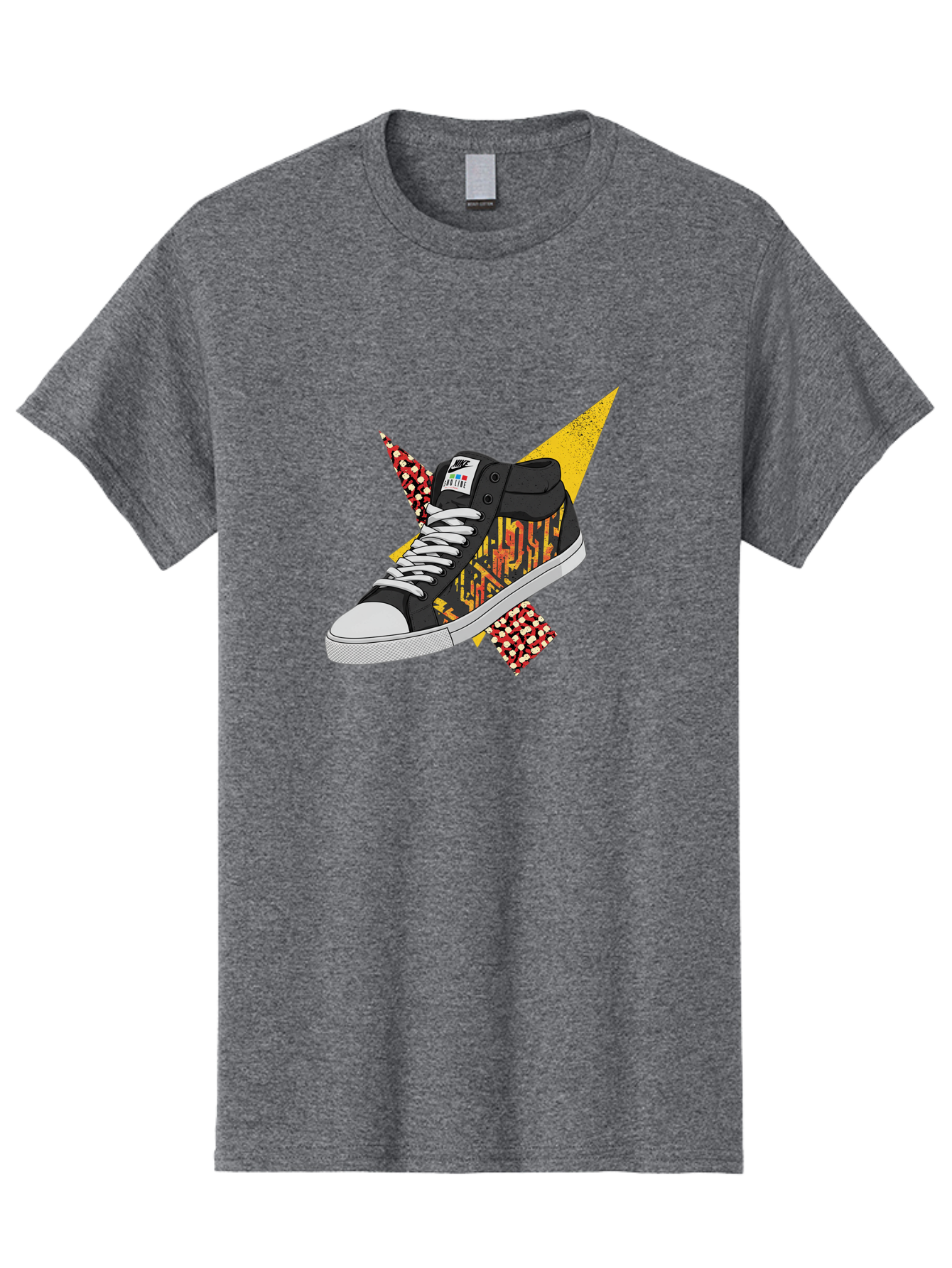 Vans Men'S Graphic Tee, 100% Cotton, Comfortable Casual Summer Wear, Machine Washable, Nike Sb Sneakers, Black And Yellow Design, White Laces, Streetwear Fashion, Skateboarding Shoes, Bold Graphics, Colorful Accents, Youth Culture Bad882 15