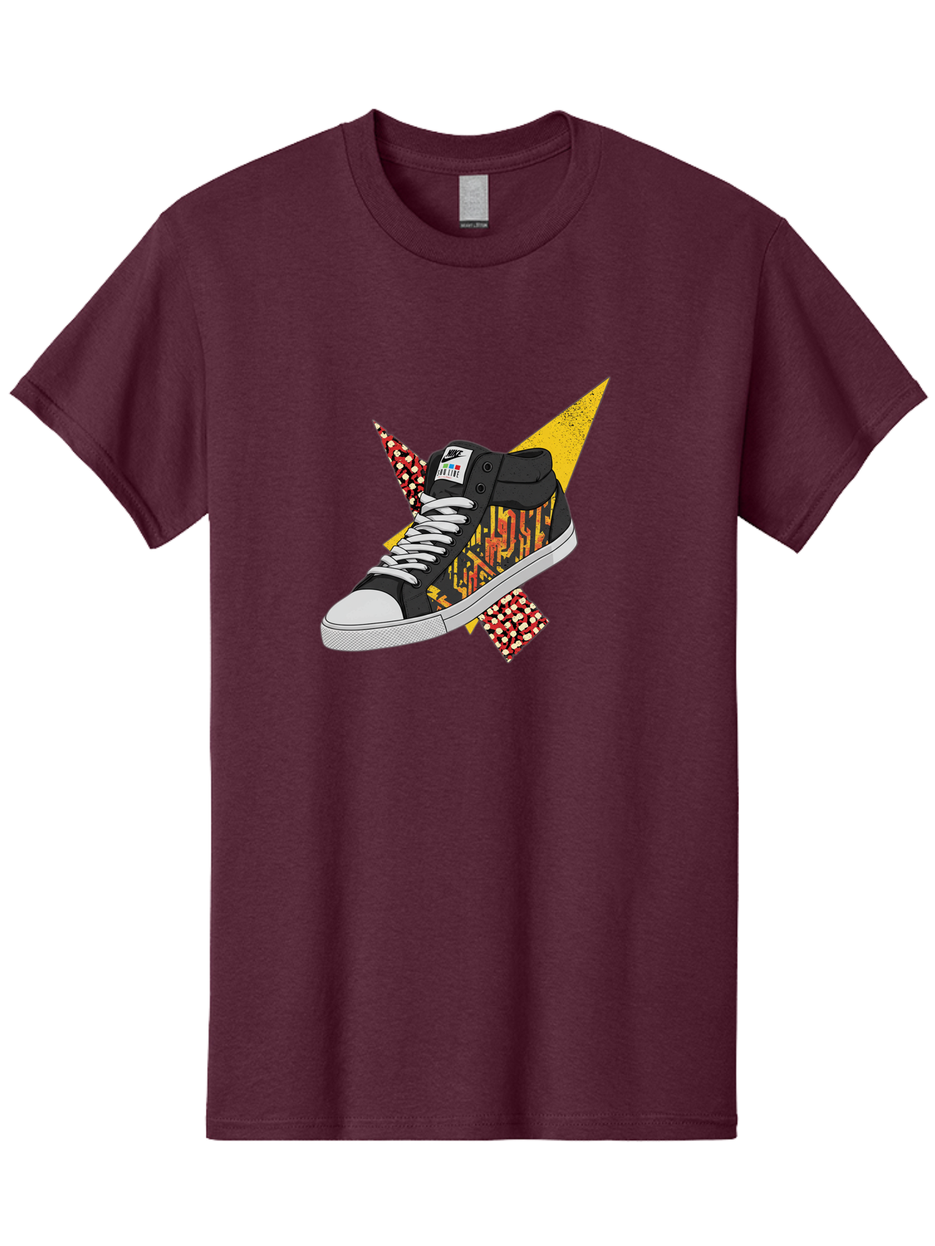 Vans Men'S Graphic Tee, 100% Cotton, Comfortable Casual Summer Wear, Machine Washable, Nike Sb Sneakers, Black And Yellow Design, White Laces, Streetwear Fashion, Skateboarding Shoes, Bold Graphics, Colorful Accents, Youth Culture Bad882 12