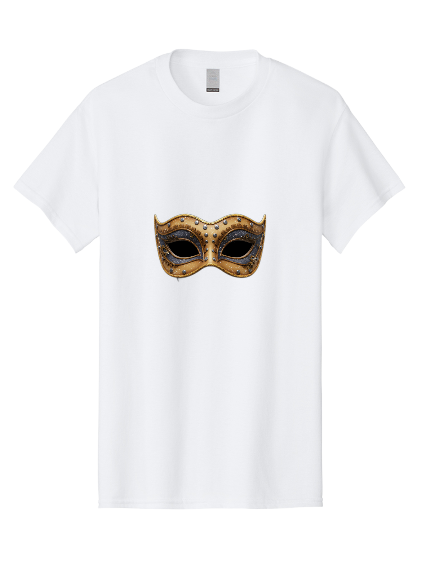Venetian-Mask-5 Men'S Graphic Tee, 100% Cotton, Comfortable Casual Summer Wear, Machine Washable, Leather Mask, Decorative Mask, Masquerade Ball, Costume Accessory, Rhinestone Embellishments, Eye Cover, Fashion Statement, Luxury Design, Bad892 11