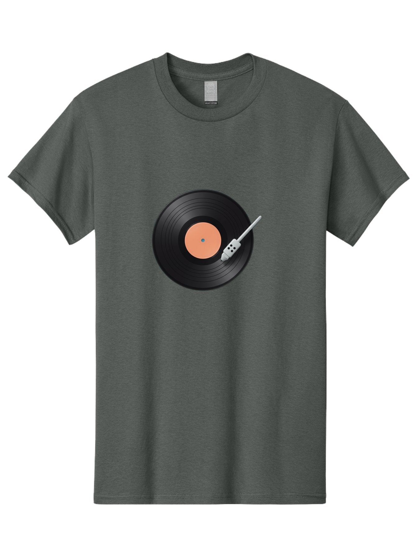 Vinyl-Record-1 Men'S Graphic Tee, 100% Cotton, Comfortable Casual Summer Wear, Machine Washable, Vinyl Record Player, Record Playing, Music Lover, Vinyl Collector, Retro Music, Nostalgic Sound, Classic Tunes, Analog Music, Turntable, Bad896 9