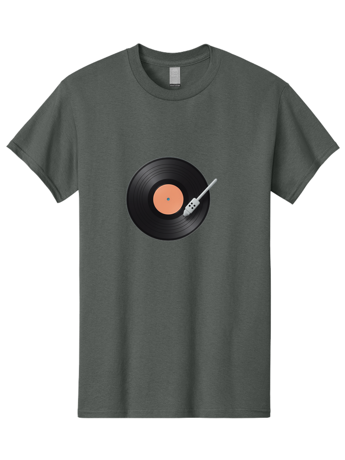 Vinyl-Record-1 Men'S Graphic Tee, 100% Cotton, Comfortable Casual Summer Wear, Machine Washable, Vinyl Record Player, Record Playing, Music Lover, Vinyl Collector, Retro Music, Nostalgic Sound, Classic Tunes, Analog Music, Turntable, Bad896 5